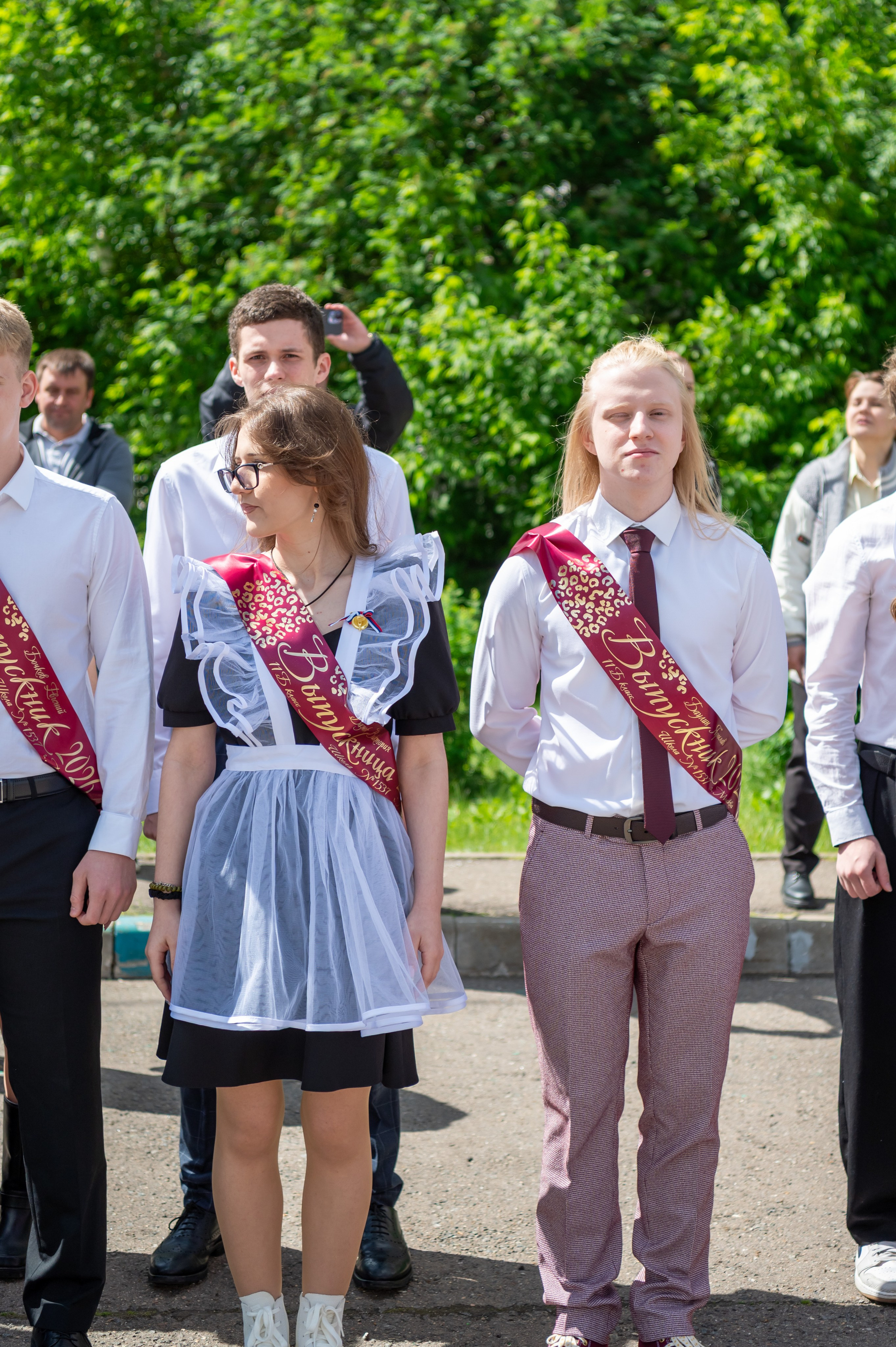 Школа № 760 имени А. П. Маресьева, Выпускной 11 класс. 2026 г. Детский и семейный фотограф г. Москва Оксана Катаджи ☘