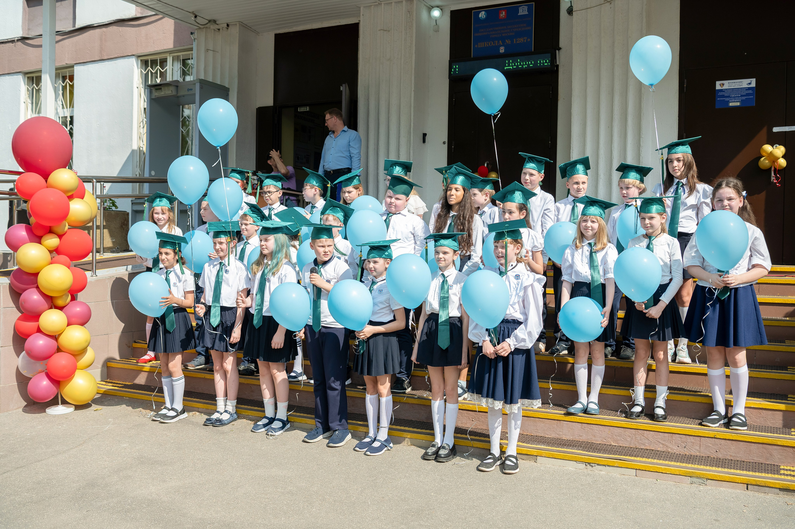 ГБОУ Школа № 1287, Выпускной 4- Э класс. Детский и семейный фотограф г. Москва Оксана Катаджи ☘