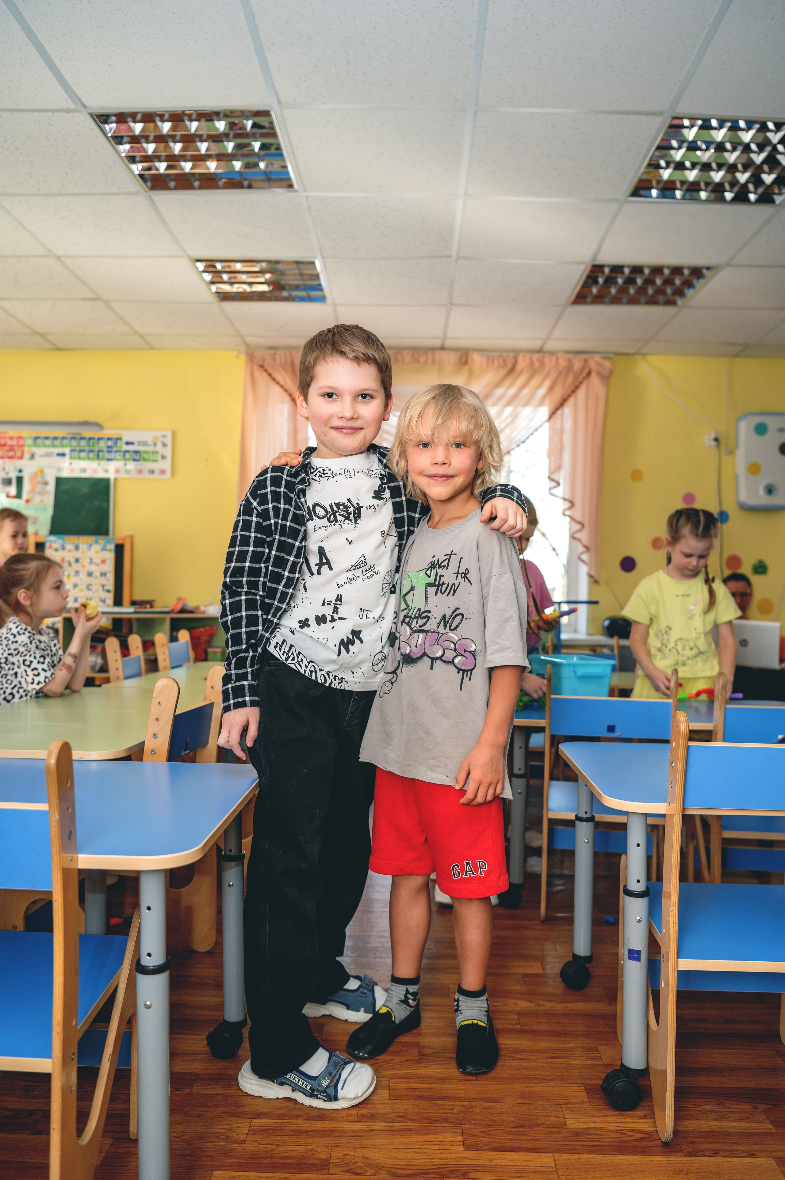 Фотосессия в детском саду для выпускных фотоальбомов. Детский и семейный фотограф г. Москва Оксана Катаджи ☘