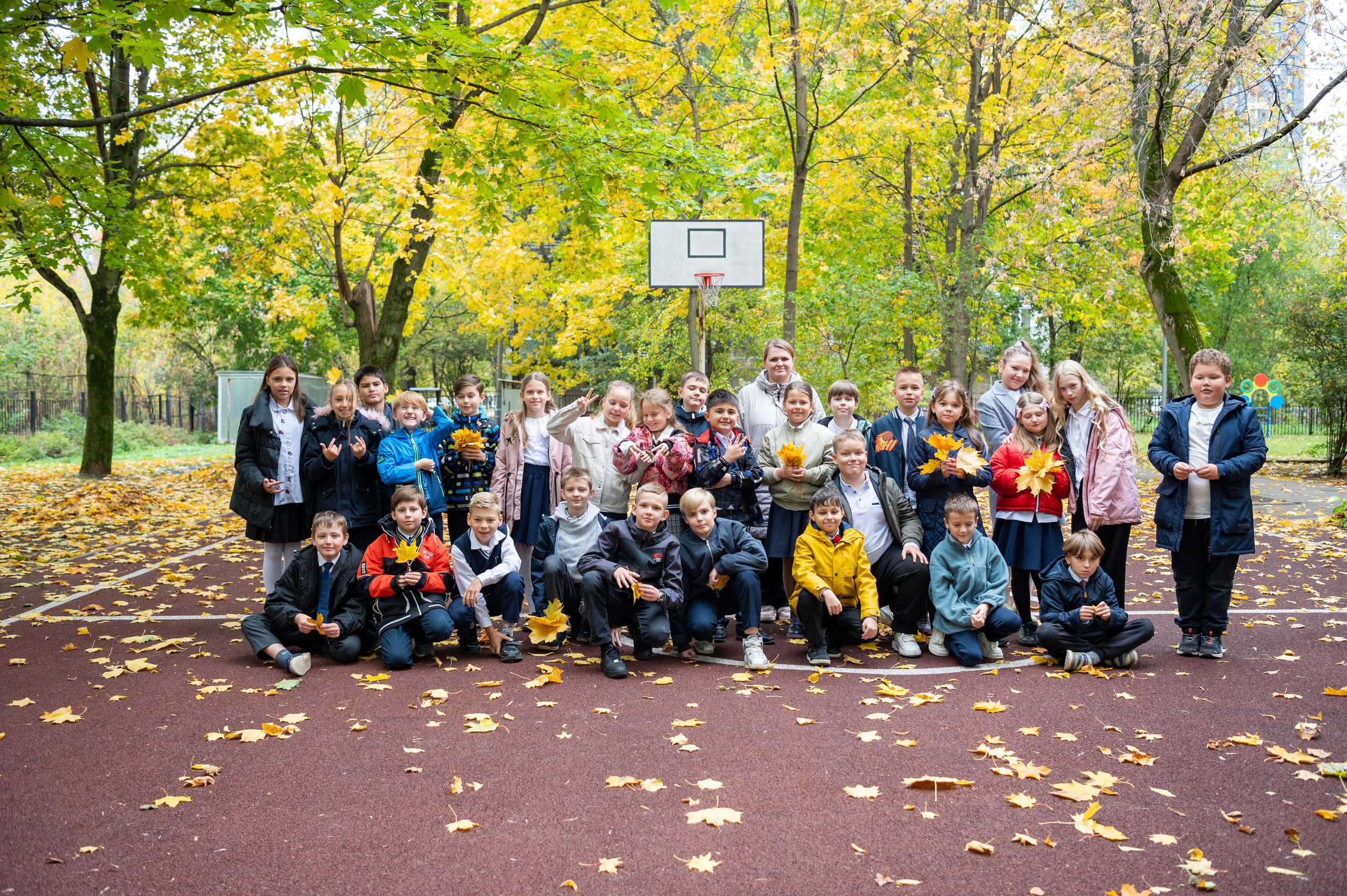 Шклла № 2033 4-О класс. Детский и семейный фотограф г. Москва Оксана Катаджи ☘