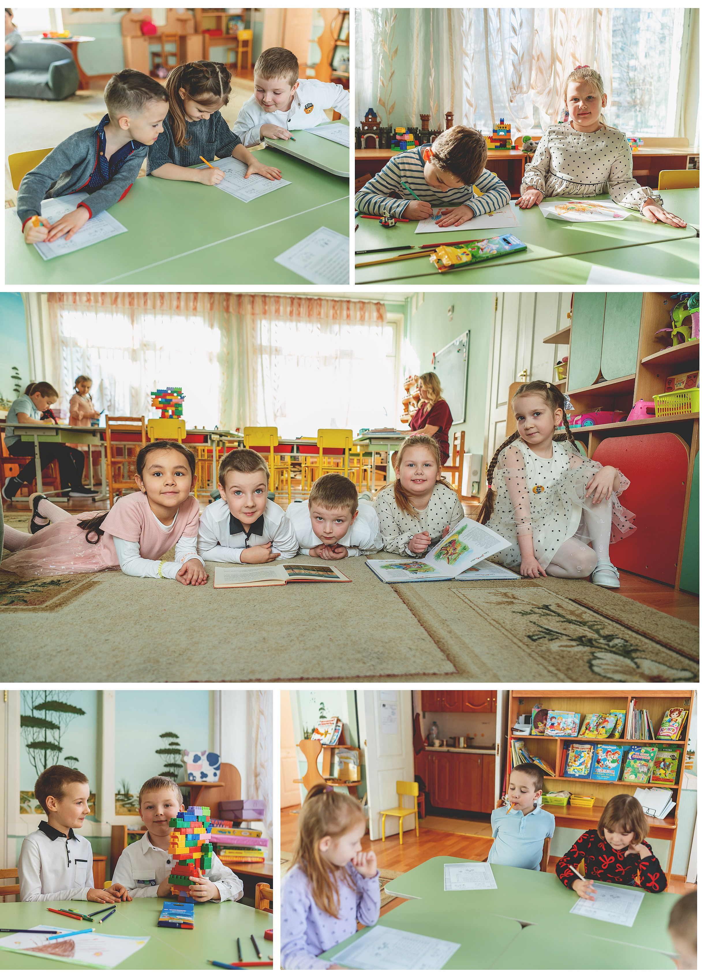 Детскаий сад № 1212. Детский и семейный фотограф г. Москва Оксана Катаджи ☘