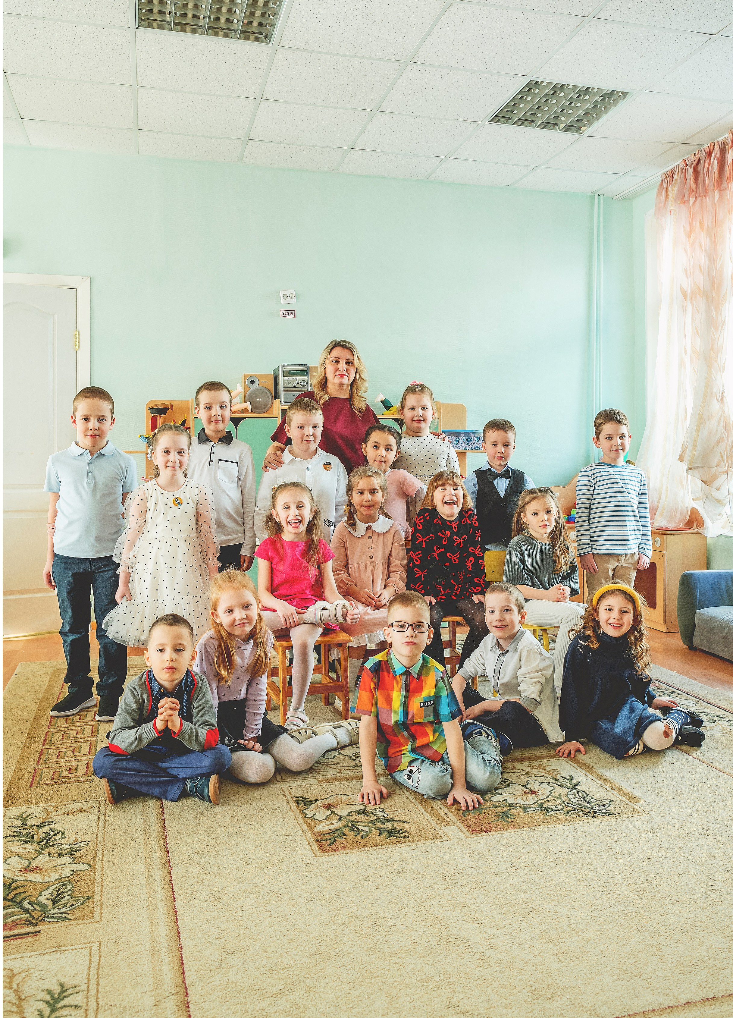 Детскаий сад № 1212. Детский и семейный фотограф г. Москва Оксана Катаджи ☘