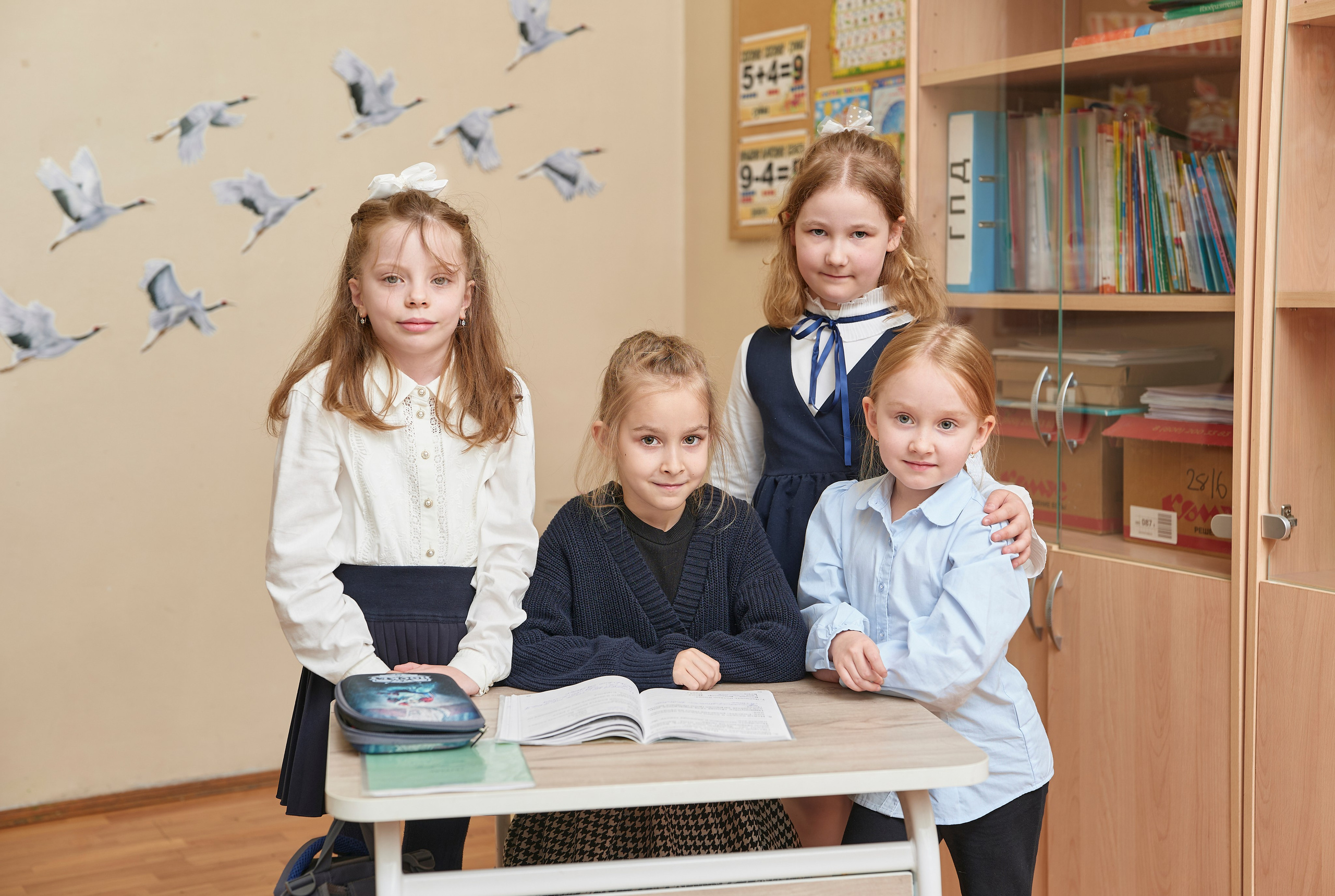 1 класс Школа № 1404. Детский и семейный фотограф г. Москва Оксана Катаджи ☘