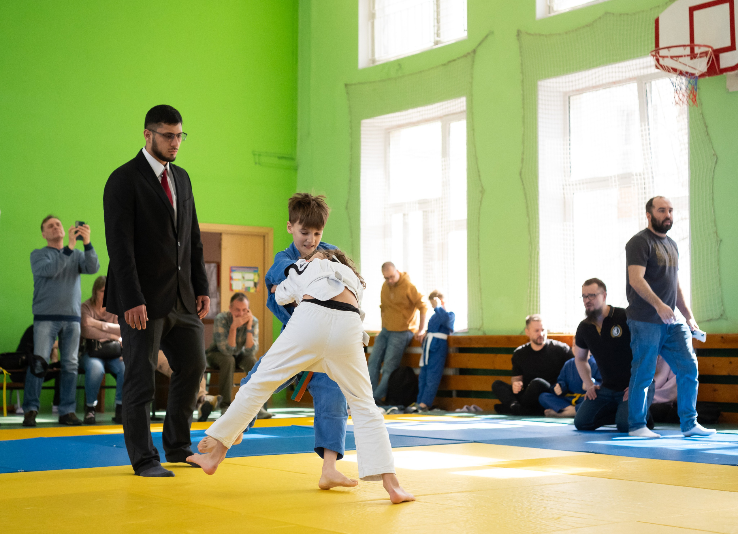 Спортивные соревнования по Дзюдо. Детский и семейный фотограф г. Москва Оксана Катаджи