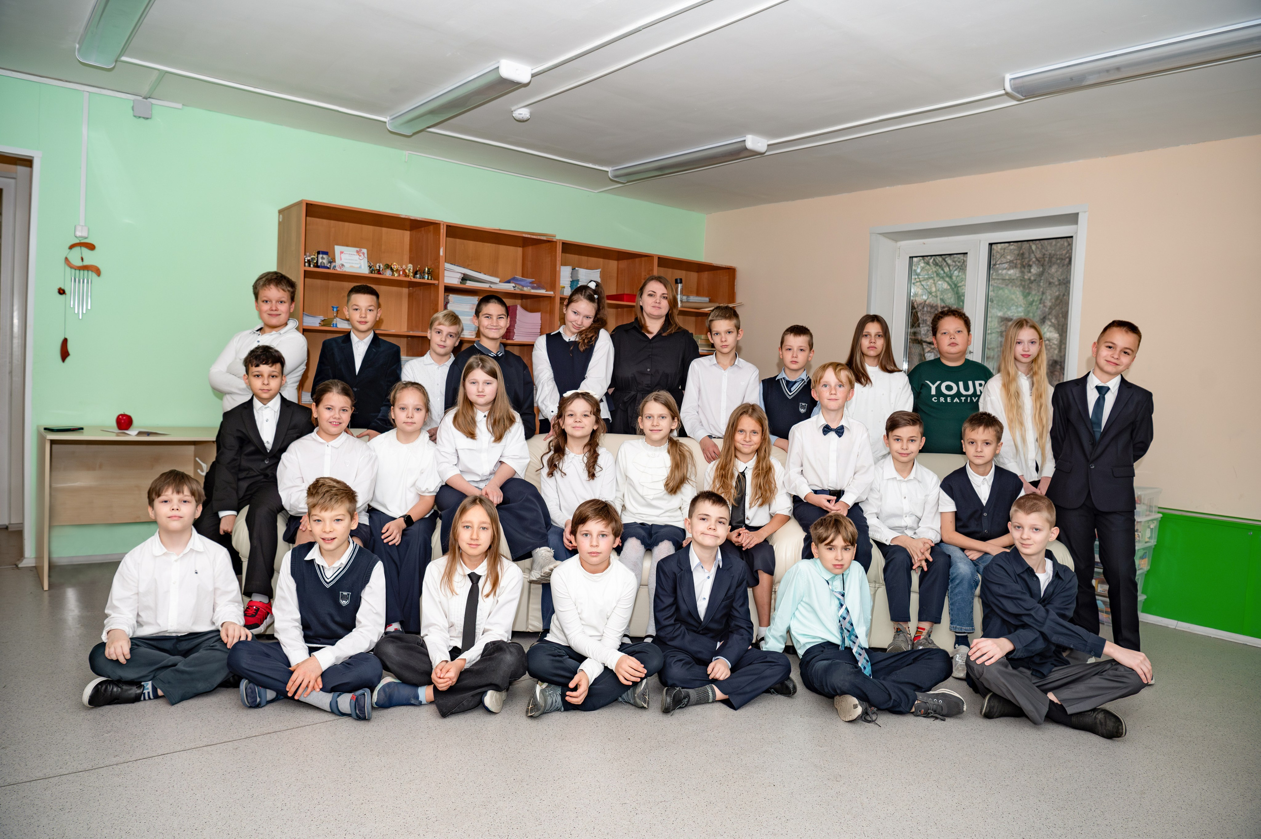 Шклла № 2033 4-О класс. Детский и семейный фотограф г. Москва Оксана Катаджи ☘