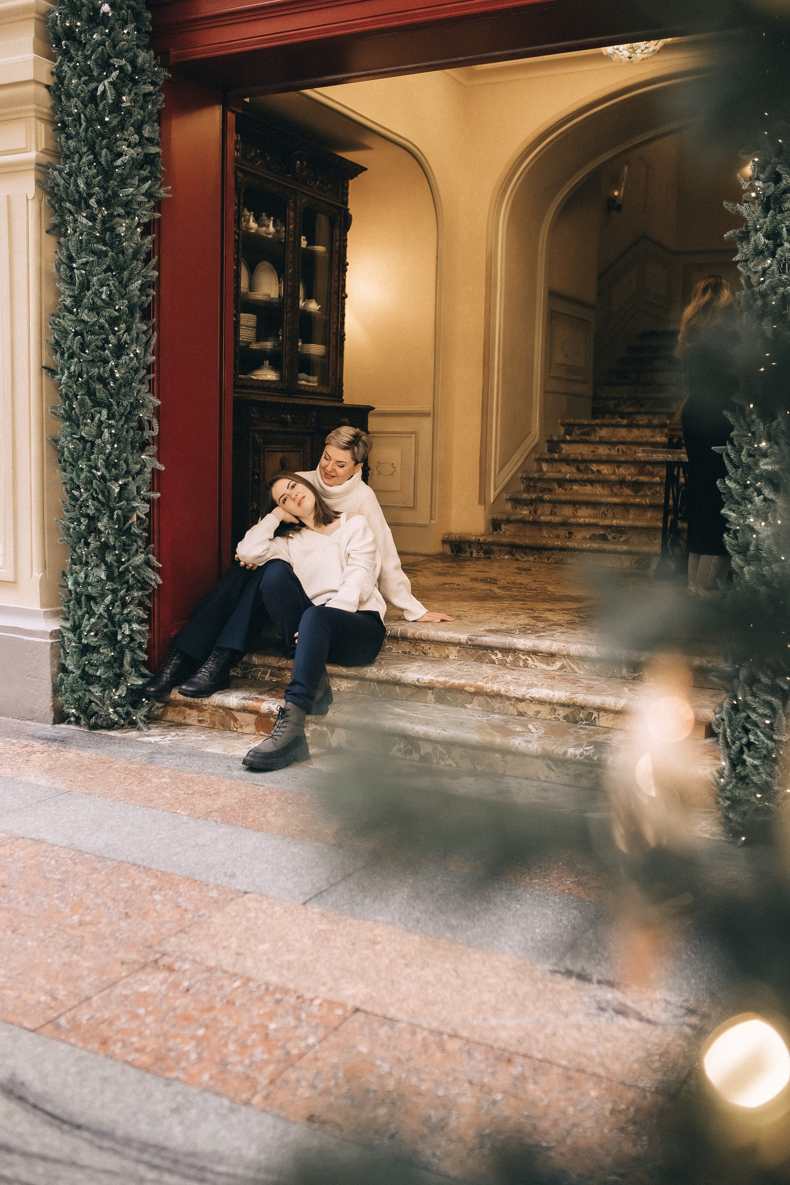 ГУМ и новогодняя ярмарка. Юля и Валя!. Профессиональный фотограф, Москва |Видное Елена Елизарова