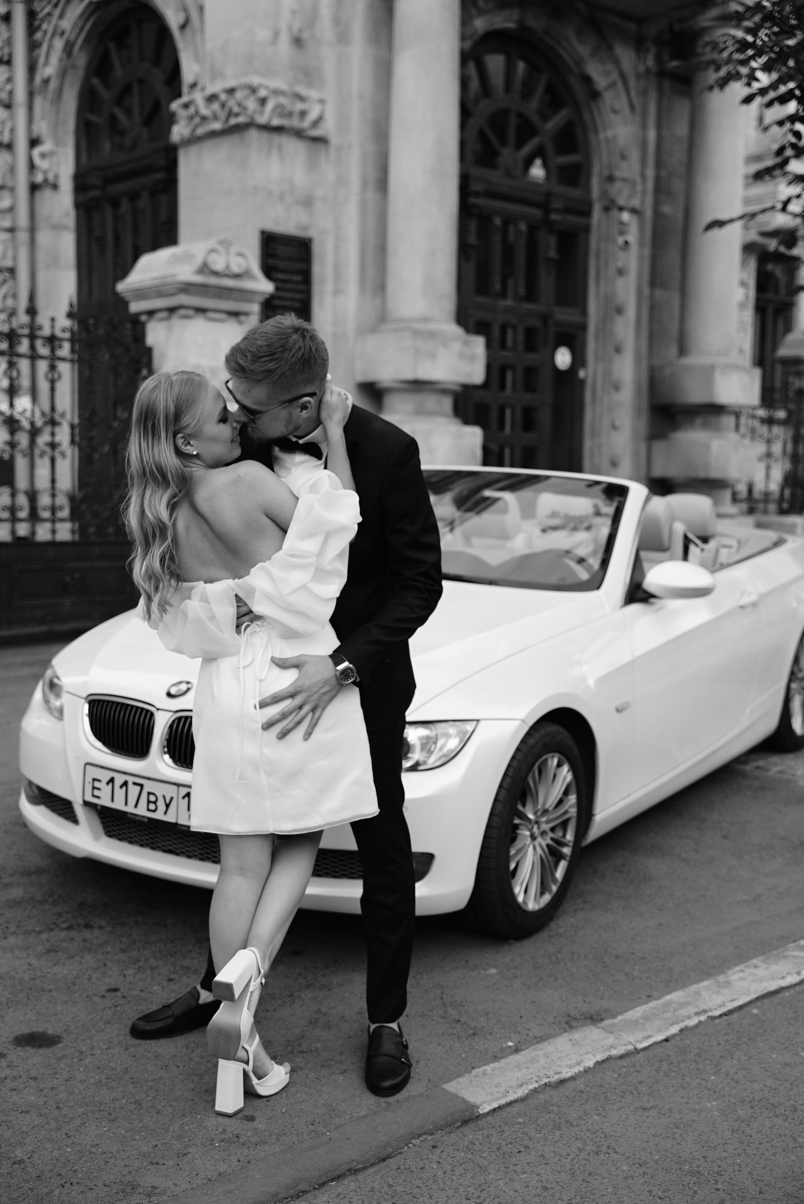 Никита и Галина чб. Свадебный фотограф в Самаре Анна Ковалева