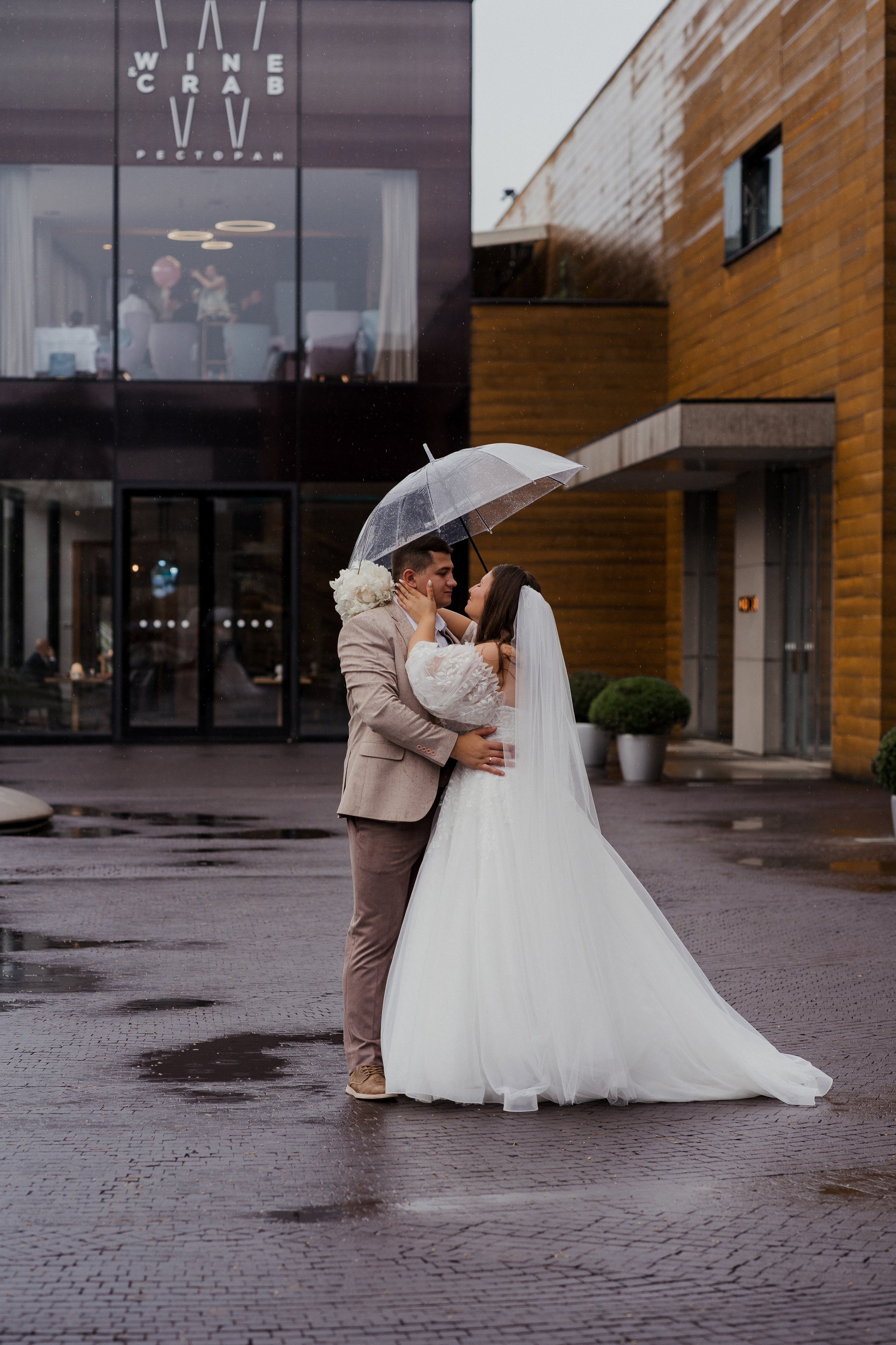 Свадебная фотосессия в Москве в Барвихе ЗАГС. Свадебный фотограф в Москве Анна Полушина