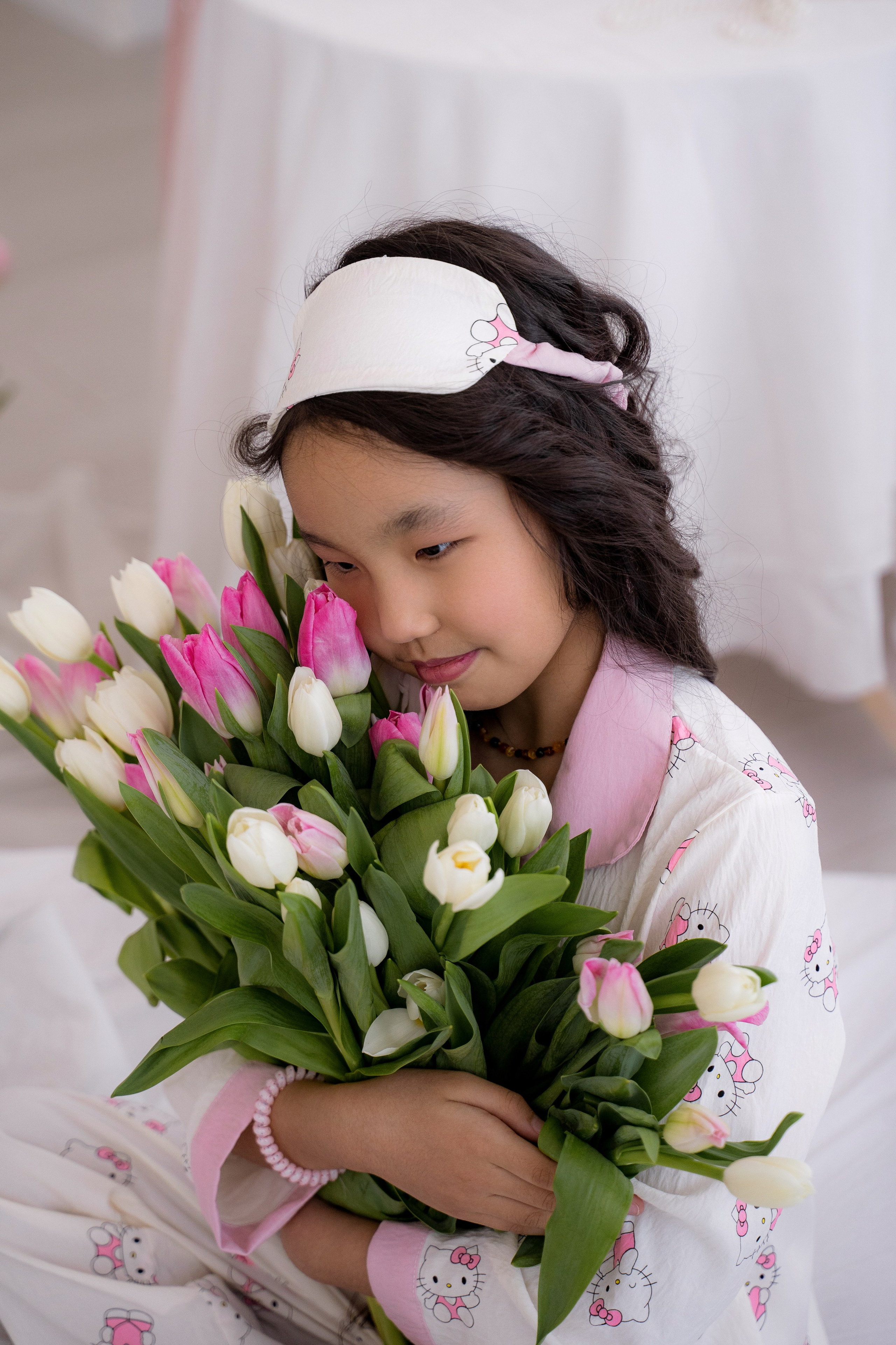 Тюльпановое настроение. Фотостудия Малина в городе Улан-Удэ. Фотограф Ирина Жарникова