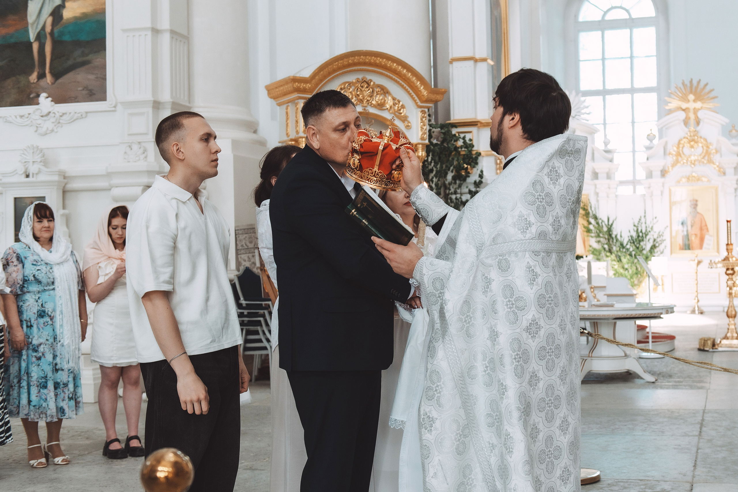 Алена и Сергей. смольный собор. Свадебный и семейный фотограф в Санкт-Петербурге — Мария Черепанова