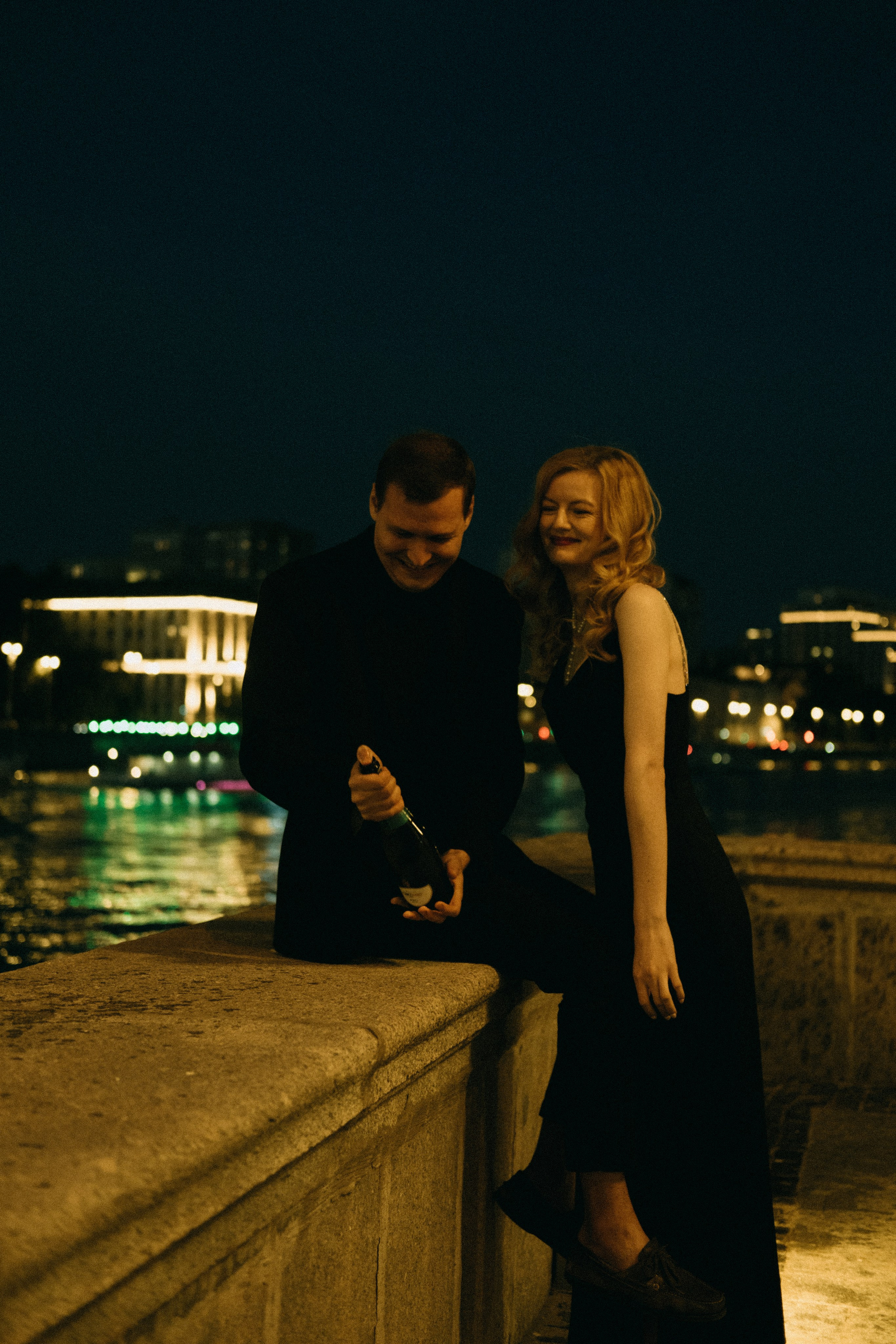 По ночному городу. Свадебный фотограф Александра Тюлякова