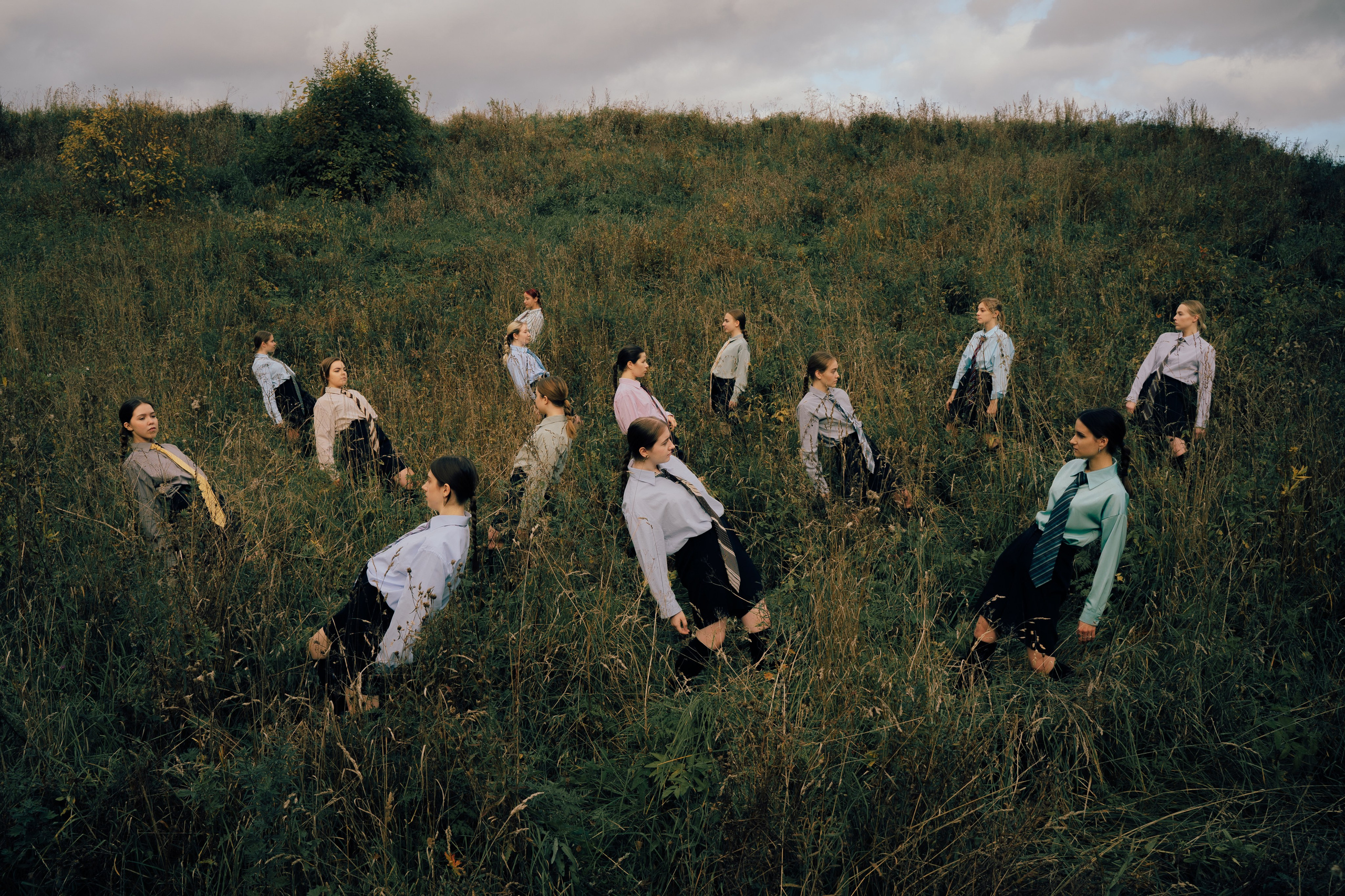 Фотосессия в поле Москва