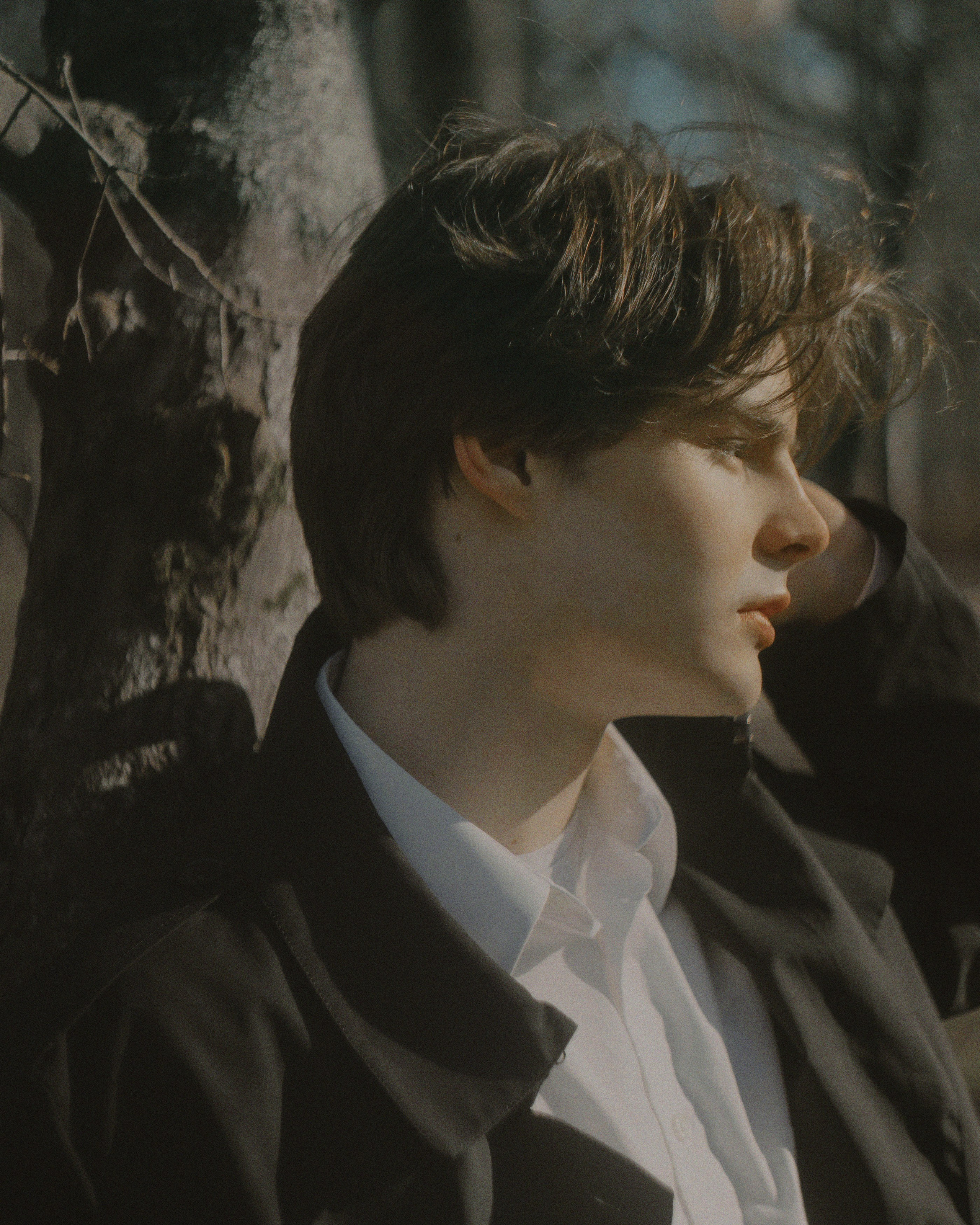 мужской модельный портрет для модельного портфолио от фотографа в Петербурге