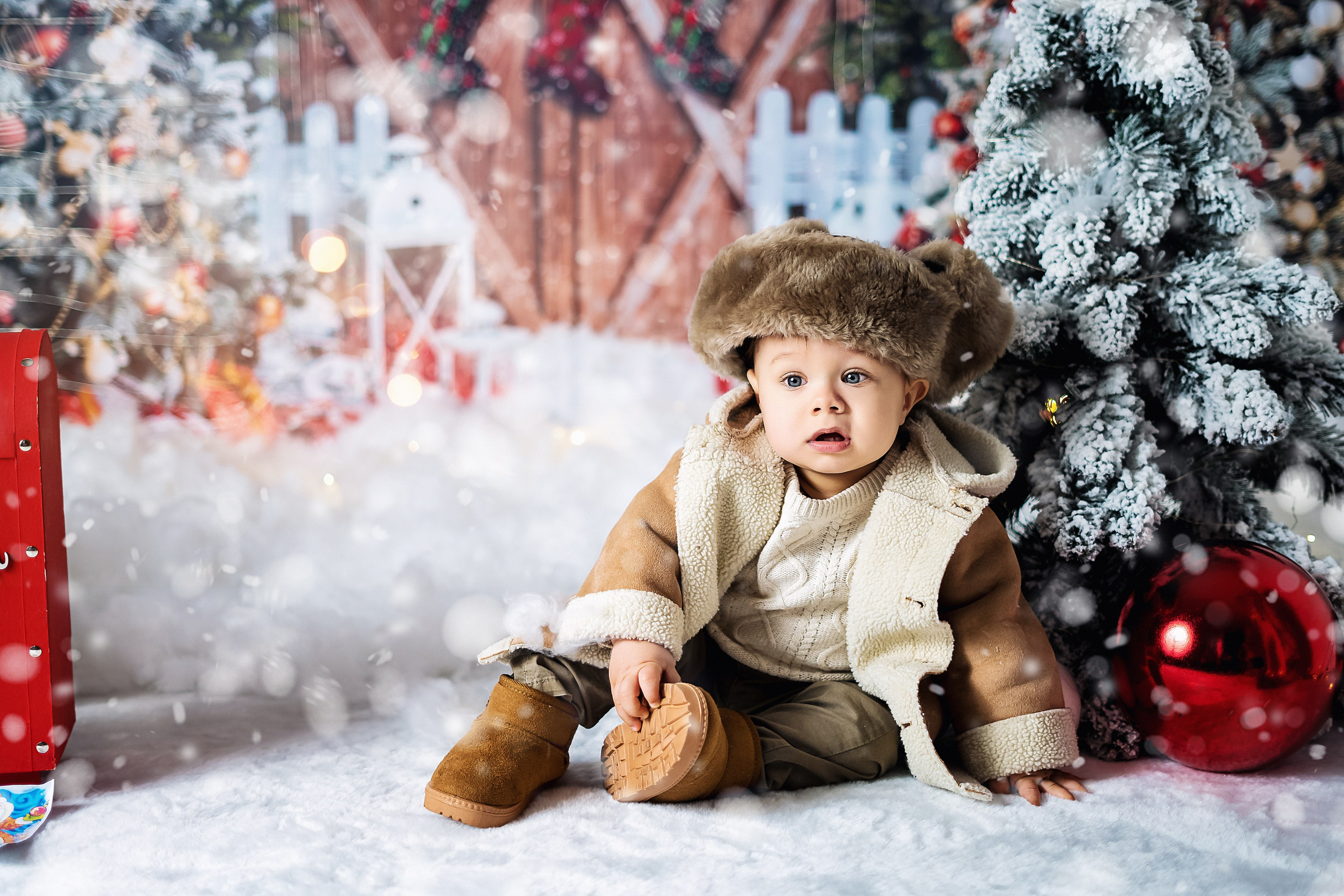Новогодняя фотосессия. Свадебный и семейный фотограф/видеограф в Краснодаре Наталья Осинская