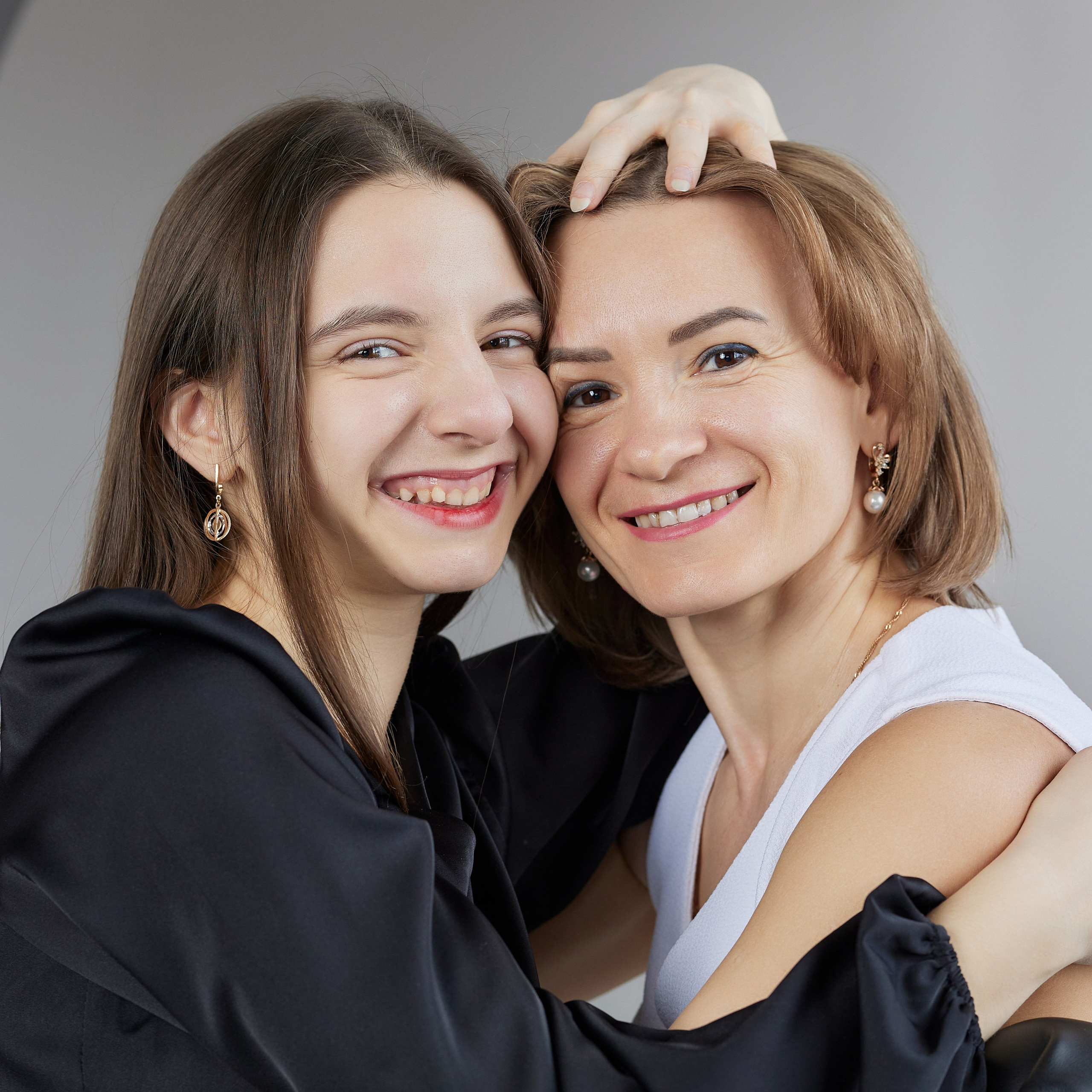 Настя и мама Елена