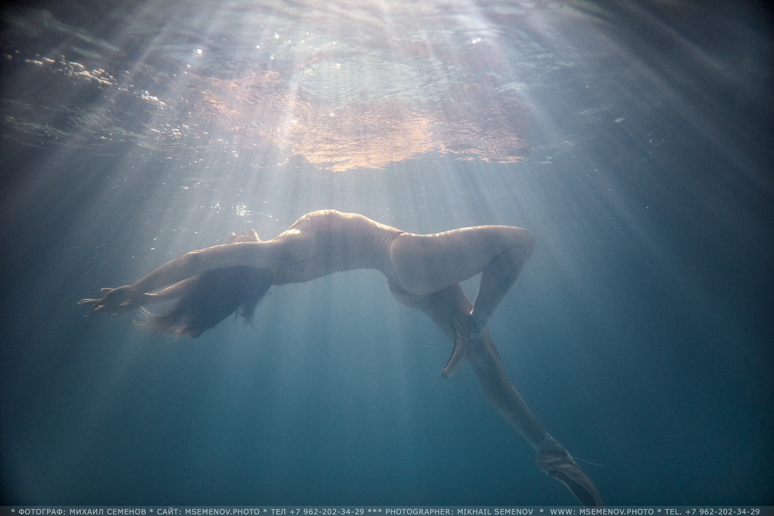 Подводная фотосессия Анжелика и Карина. Фотограф в Ярославле Михаил Семенов