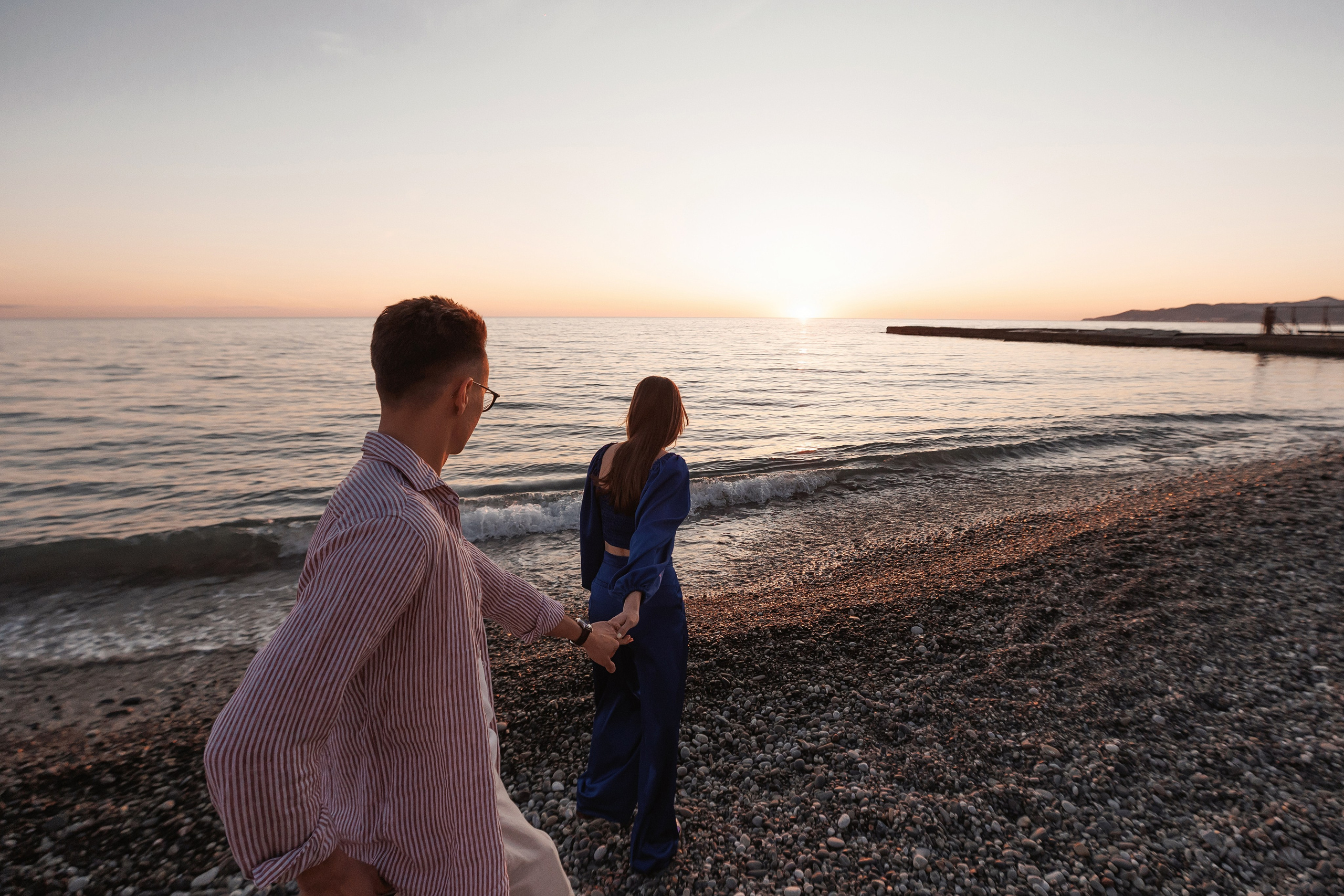 Предложение руки и сердца на море в Сочи. Свадебный и семейный фотограф в Сочи Денис Вялов