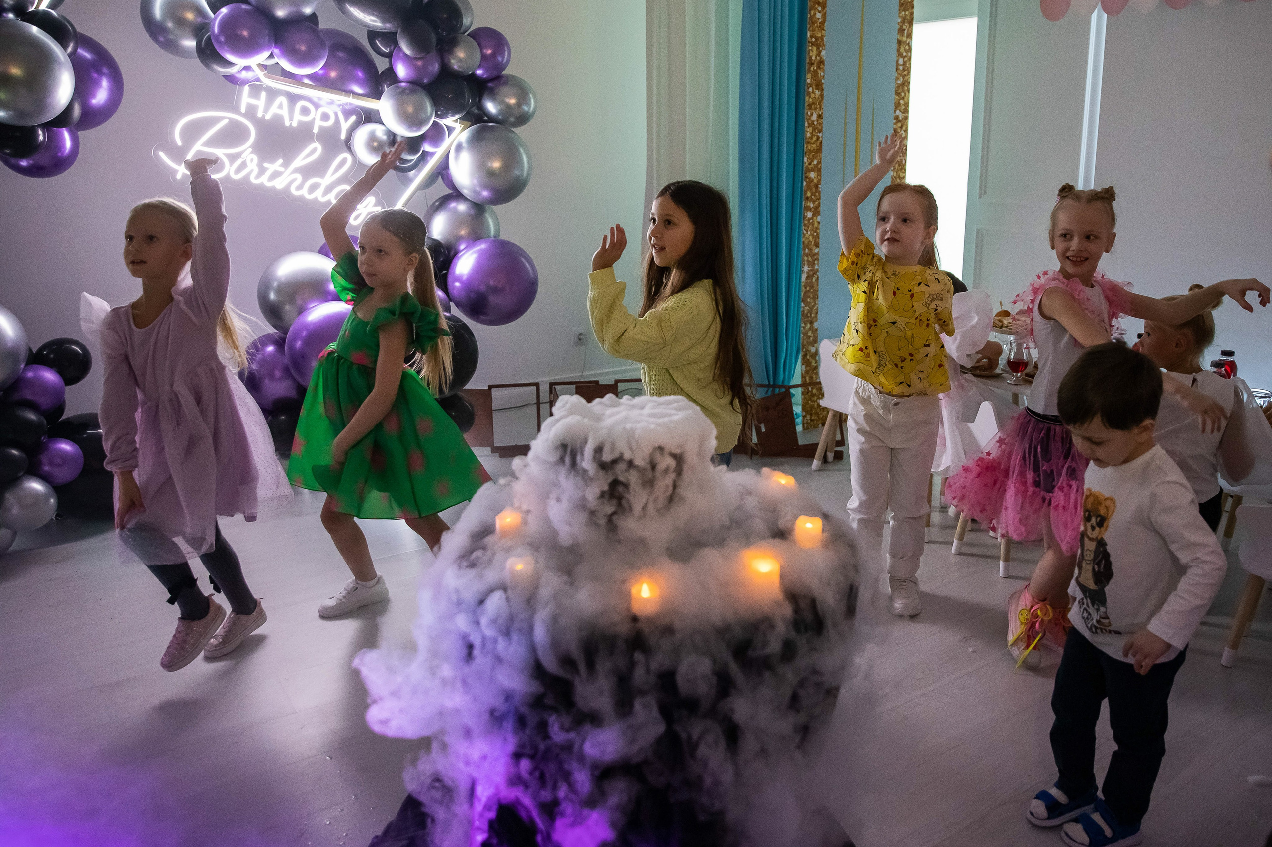 День рождения в стиле «Уэнсдэй». NesterovaMaria.ru