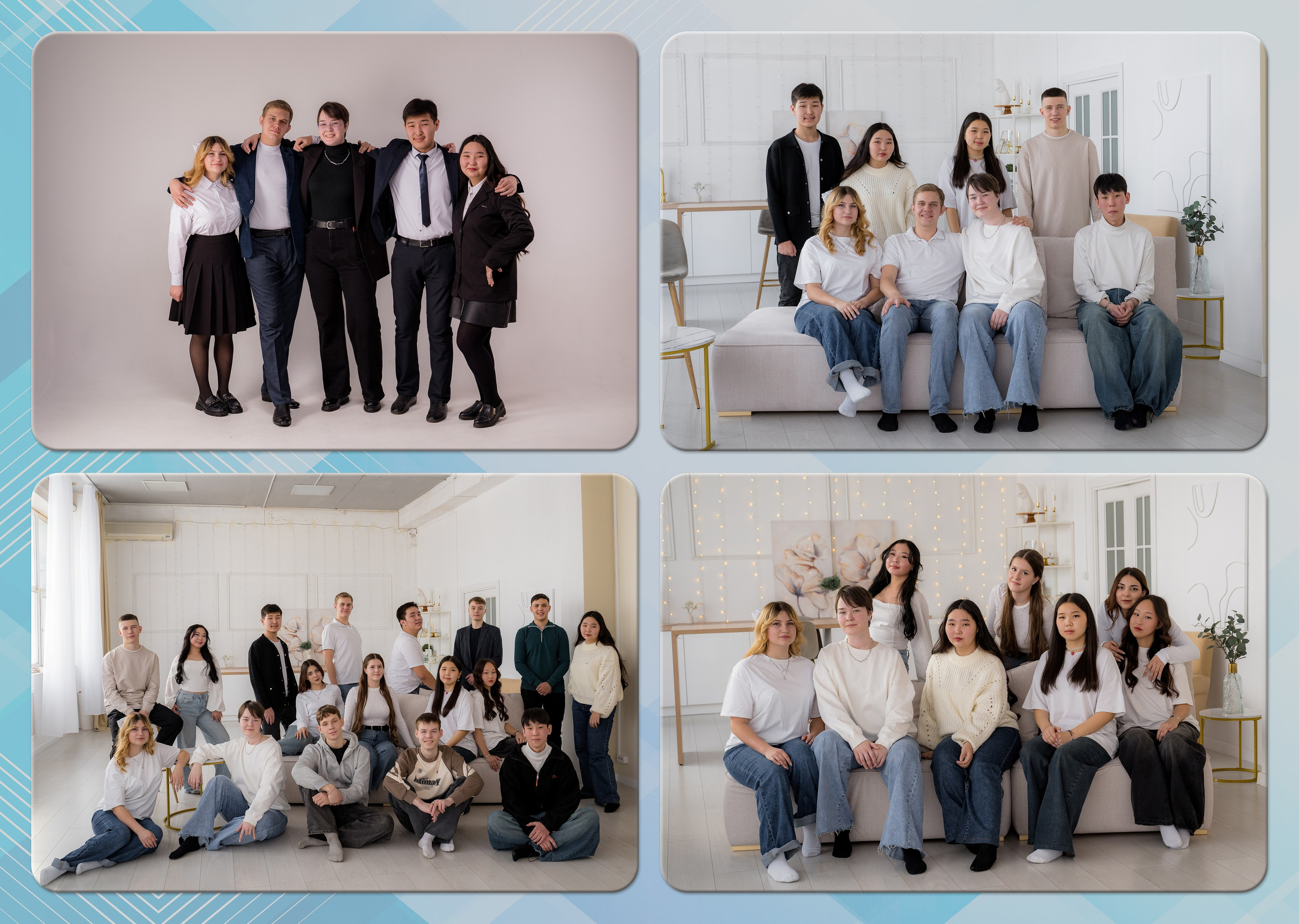 Выпускные альбомы премиум класса. Фотостудия Малина в городе Улан-Удэ. Фотограф Ирина Жарникова