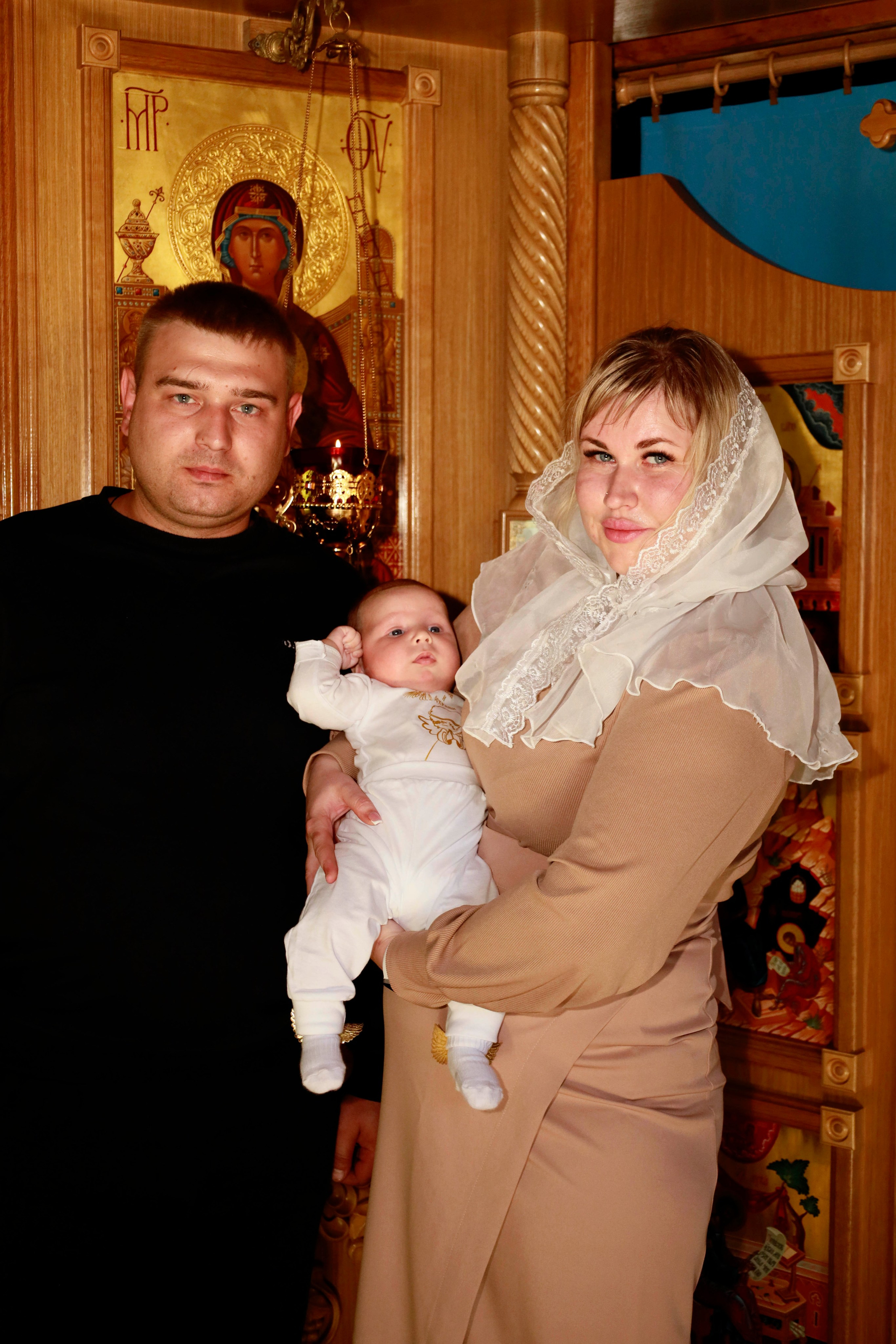 Таинство крещения Глеба г. Шахты. Свадебный фотограф ростовская область