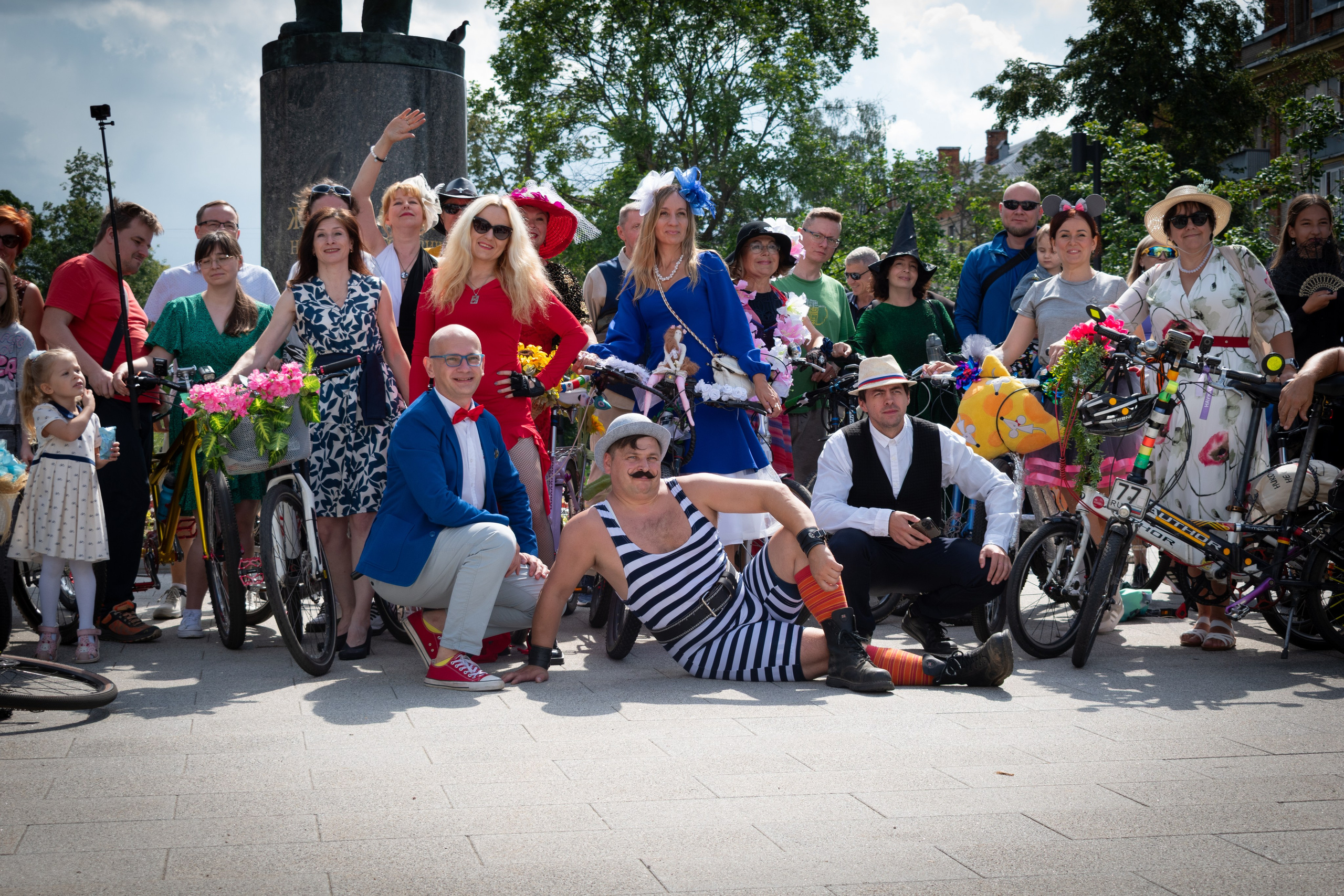 «Леди на велосипеде» — велопробег по г. Жуковскому 2025. Репортажный фотограф Сыбер Мартти