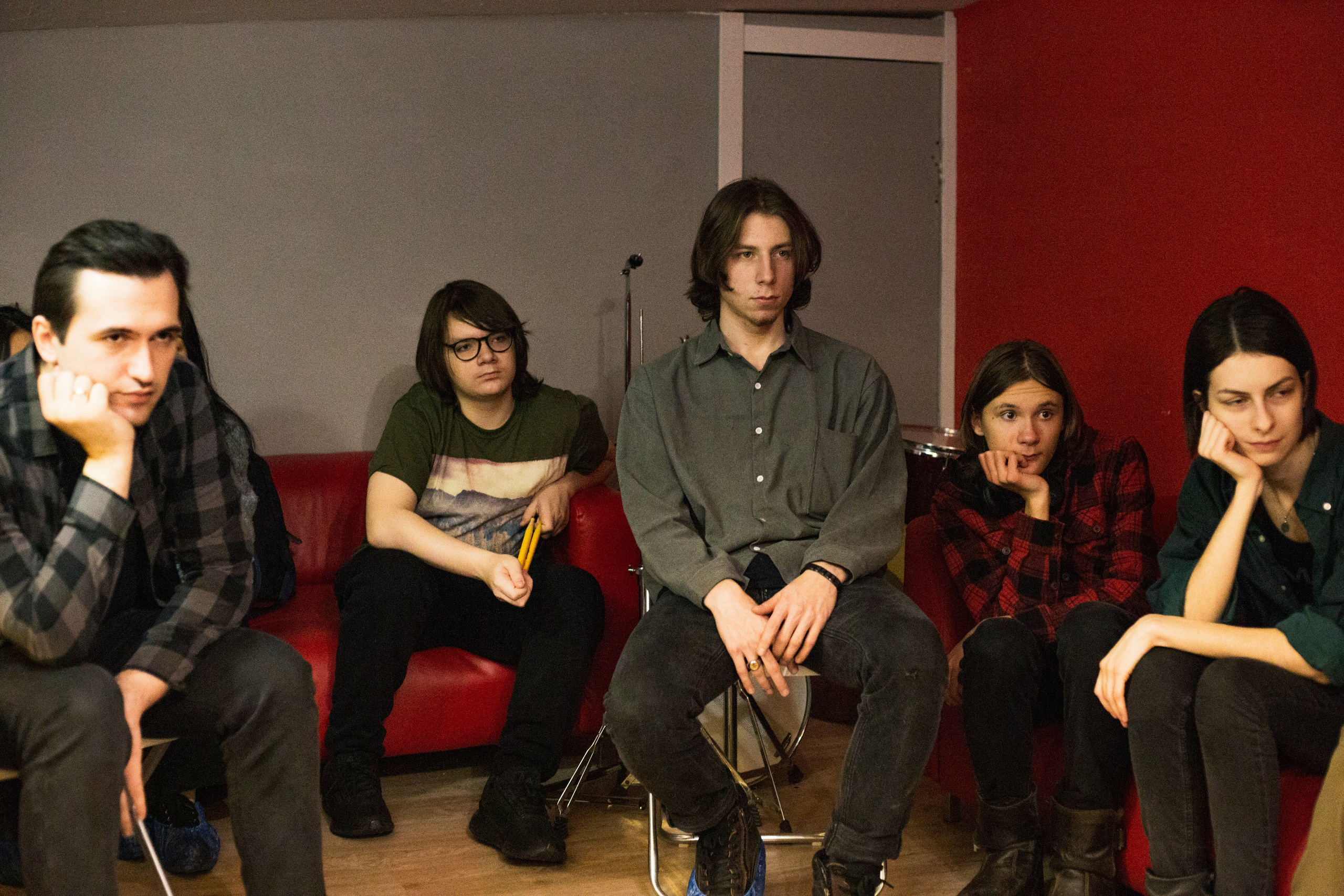 Мастер-класс в школе (барабан). Портретный фотограф в Москве Афанасьева Вера