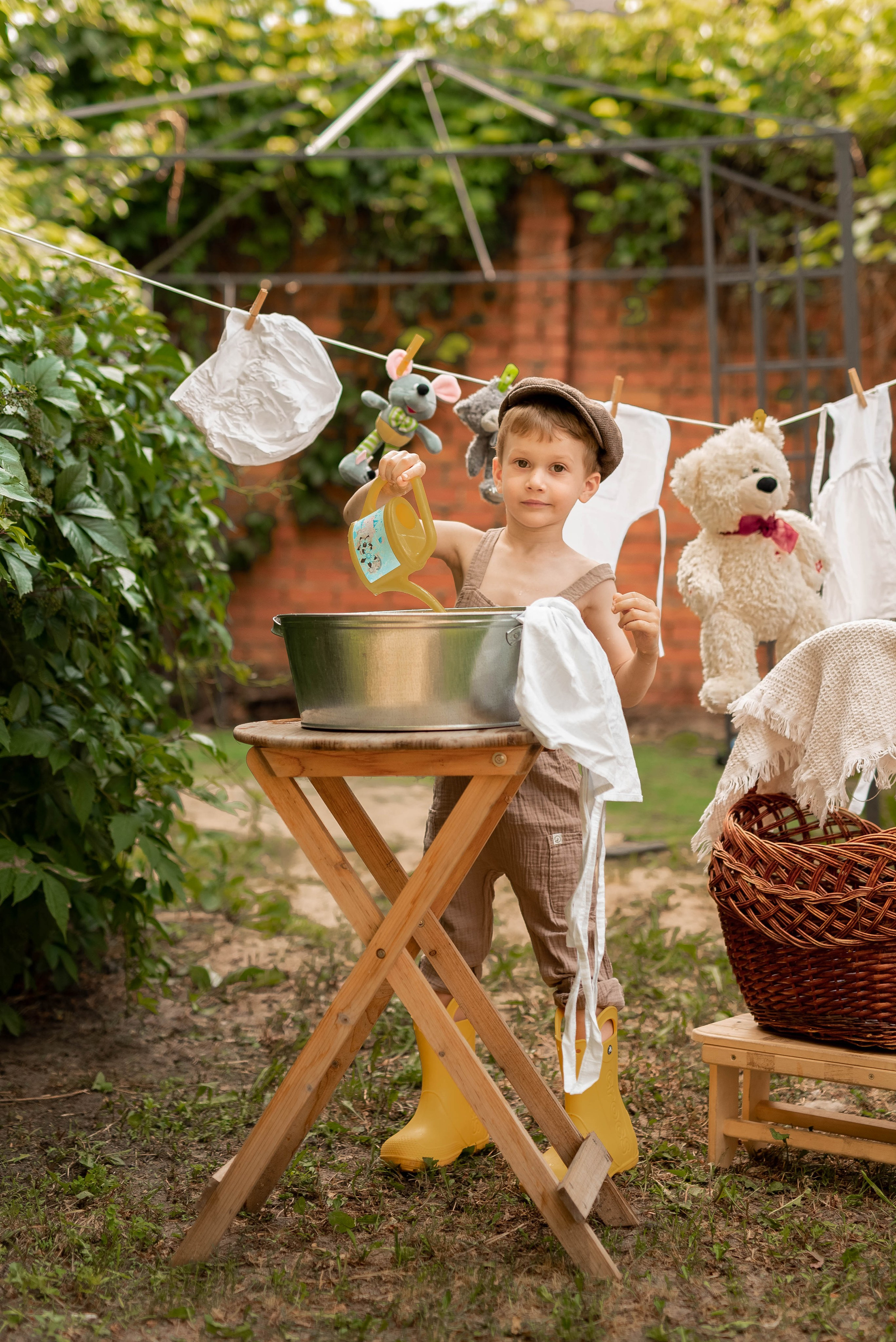 Фотосессия Стирка. Семейный, детский фотограф в Воронеже Анна Никитина