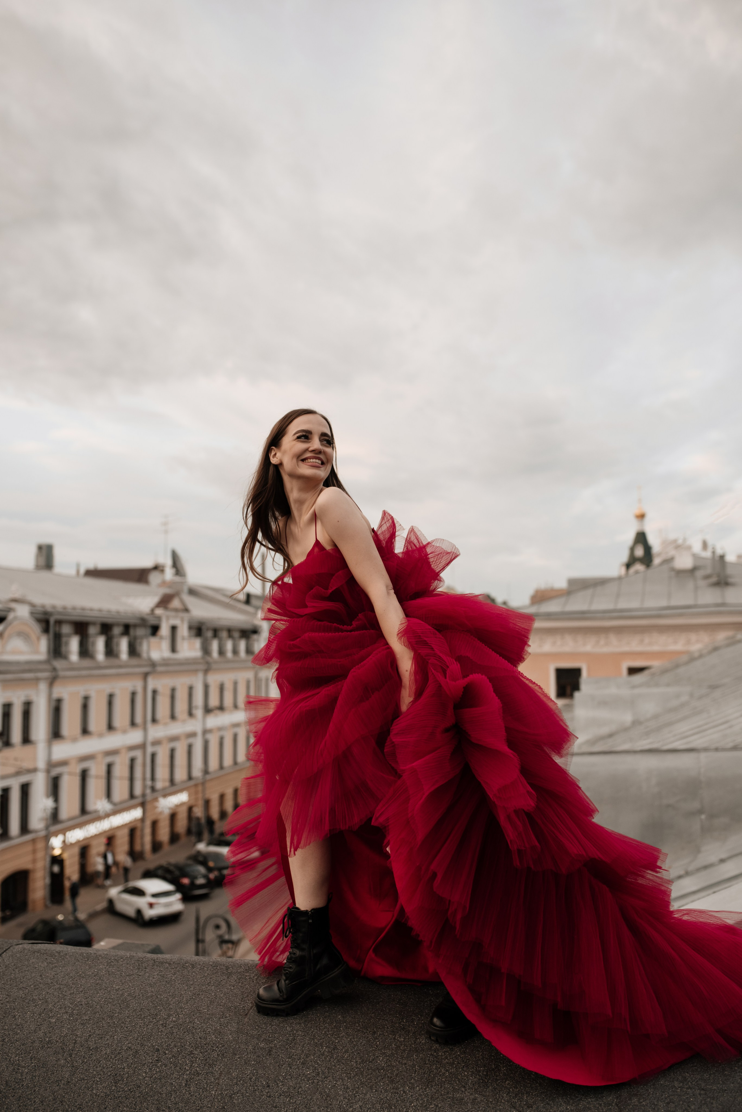 Аня ♡ Крыша. Фотограф Ольга Плеханова | Нижний Новгород, Москва