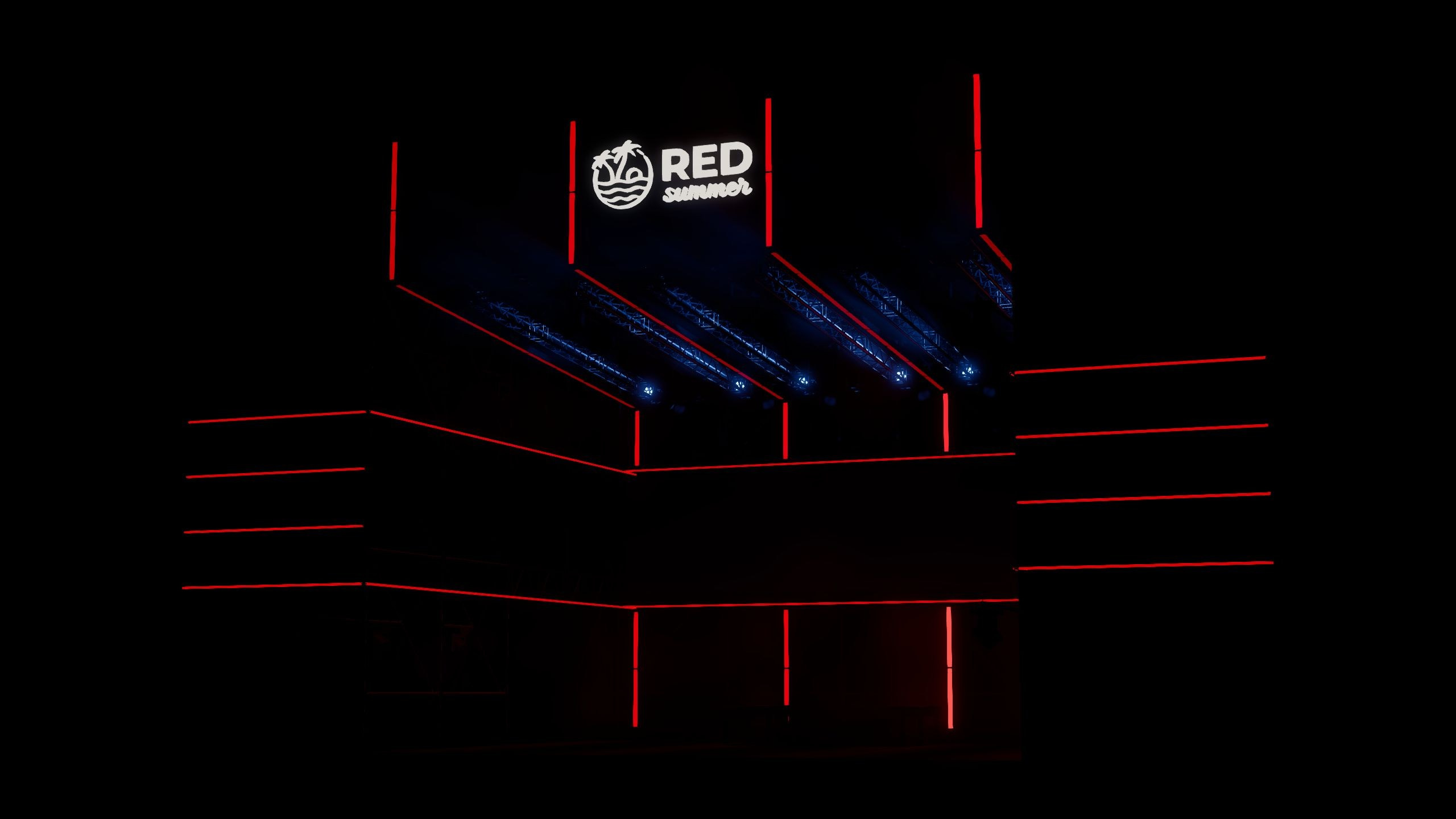 Red Summer. Studio rays