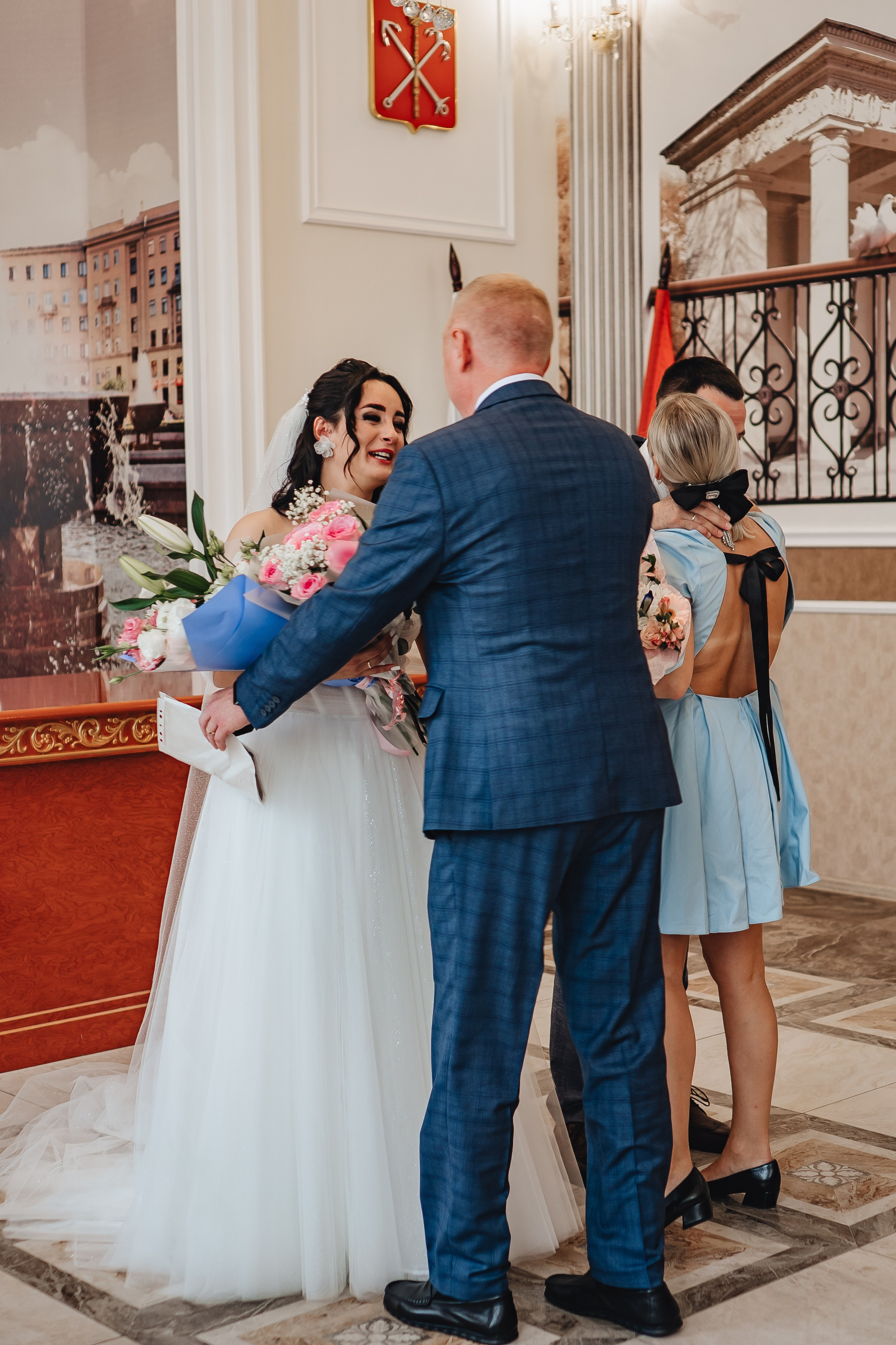 СВАДЕБНАЯ СЬЕМКА В ЗАГСЕ НА МОСКОВСКОМ ПРОСПЕКТЕ. Профессиональный фотограф, Санкт-Петербург — Виктория Богомолова