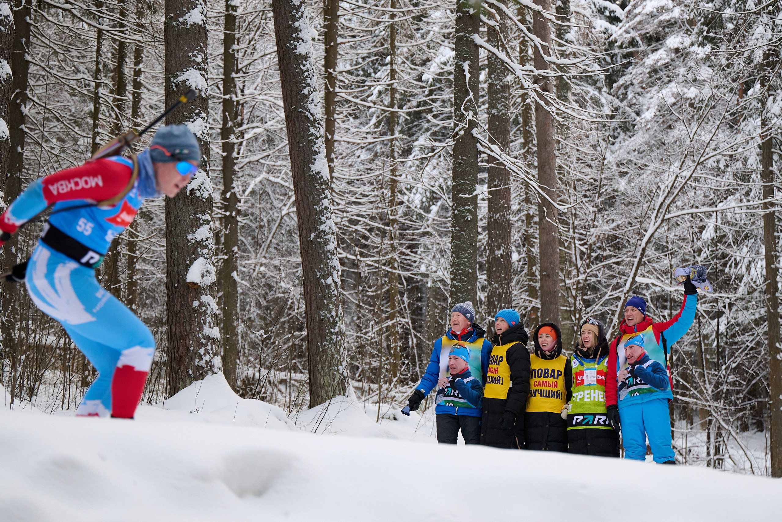 Биатлон. Спортивный репортажный фотограф в Ижевске Сергей Мерзляков
