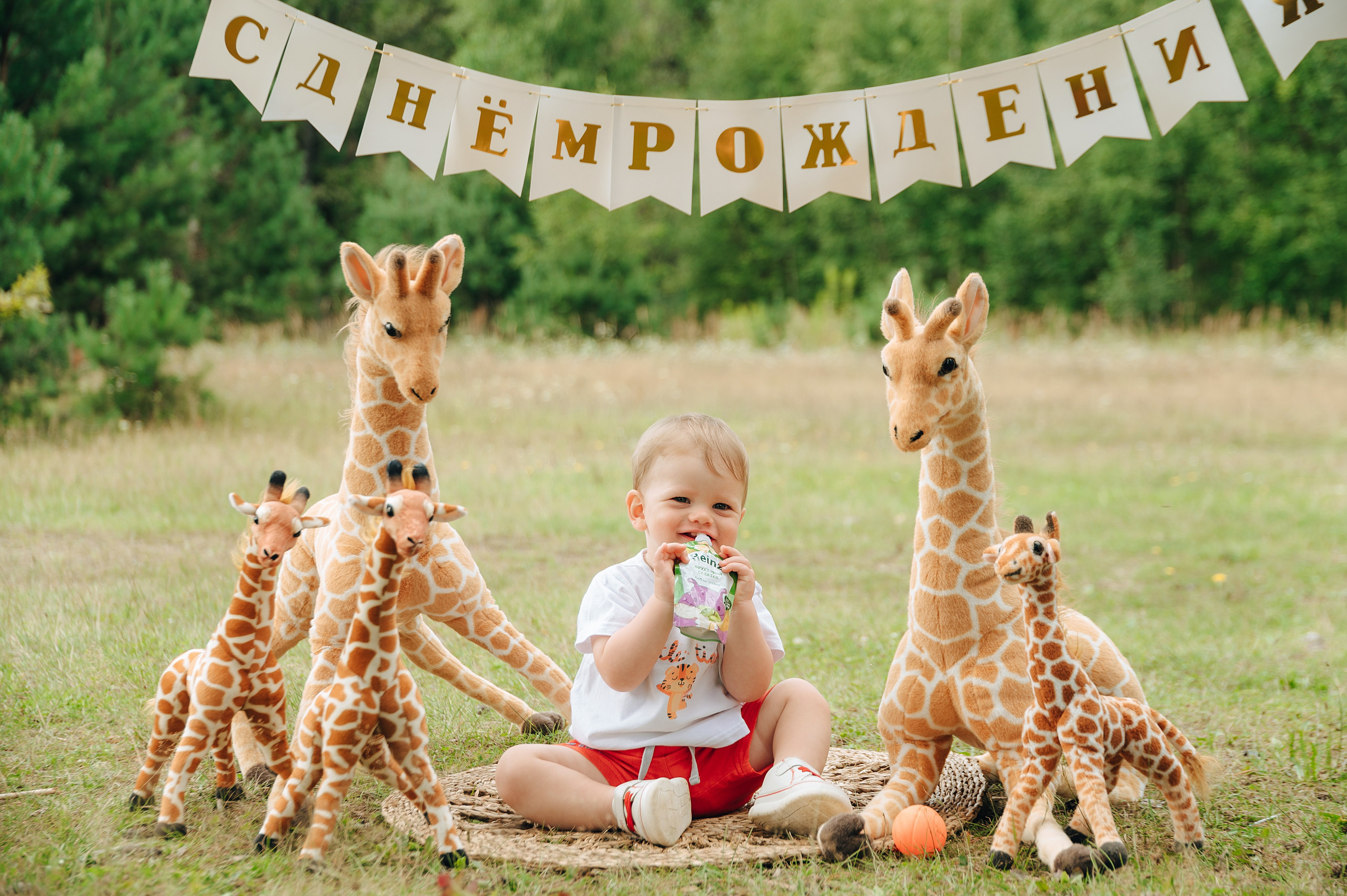 С днем рождения, малыш. Детский и семейный фотограф Катерина Мишина