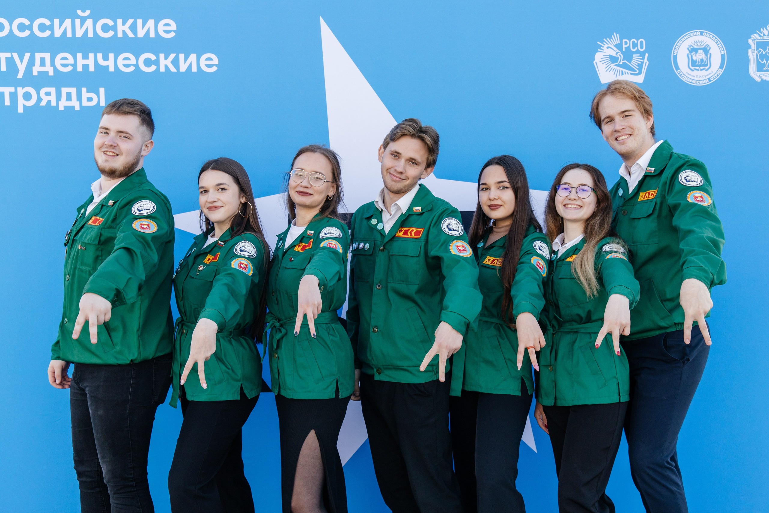 Открытие трудового семестра студенческих отрядов Челябинской области. Фотограф Елена Балакина (Челябинск)