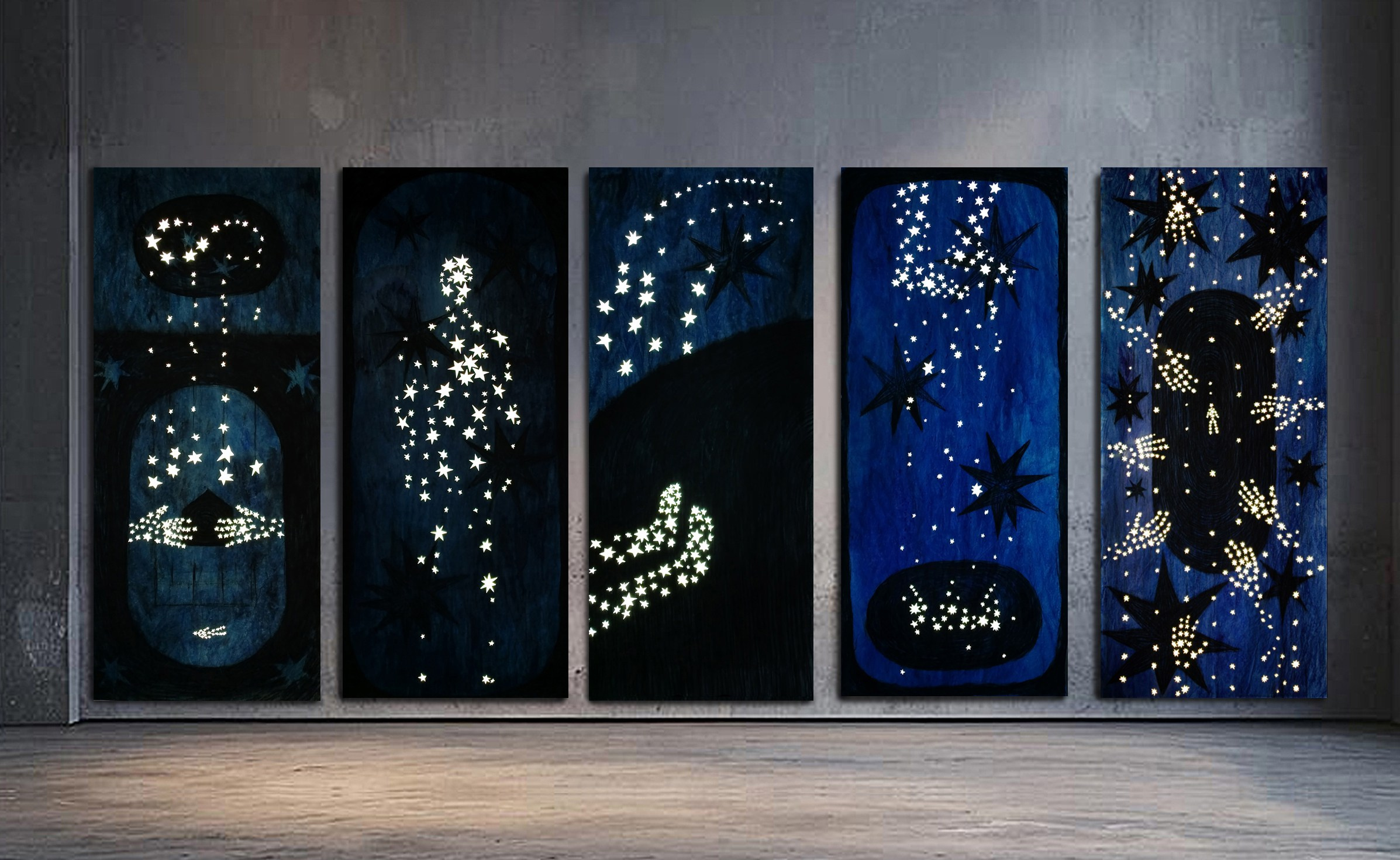 Звезды над моей головой. Ирина Петрова. Современный художник