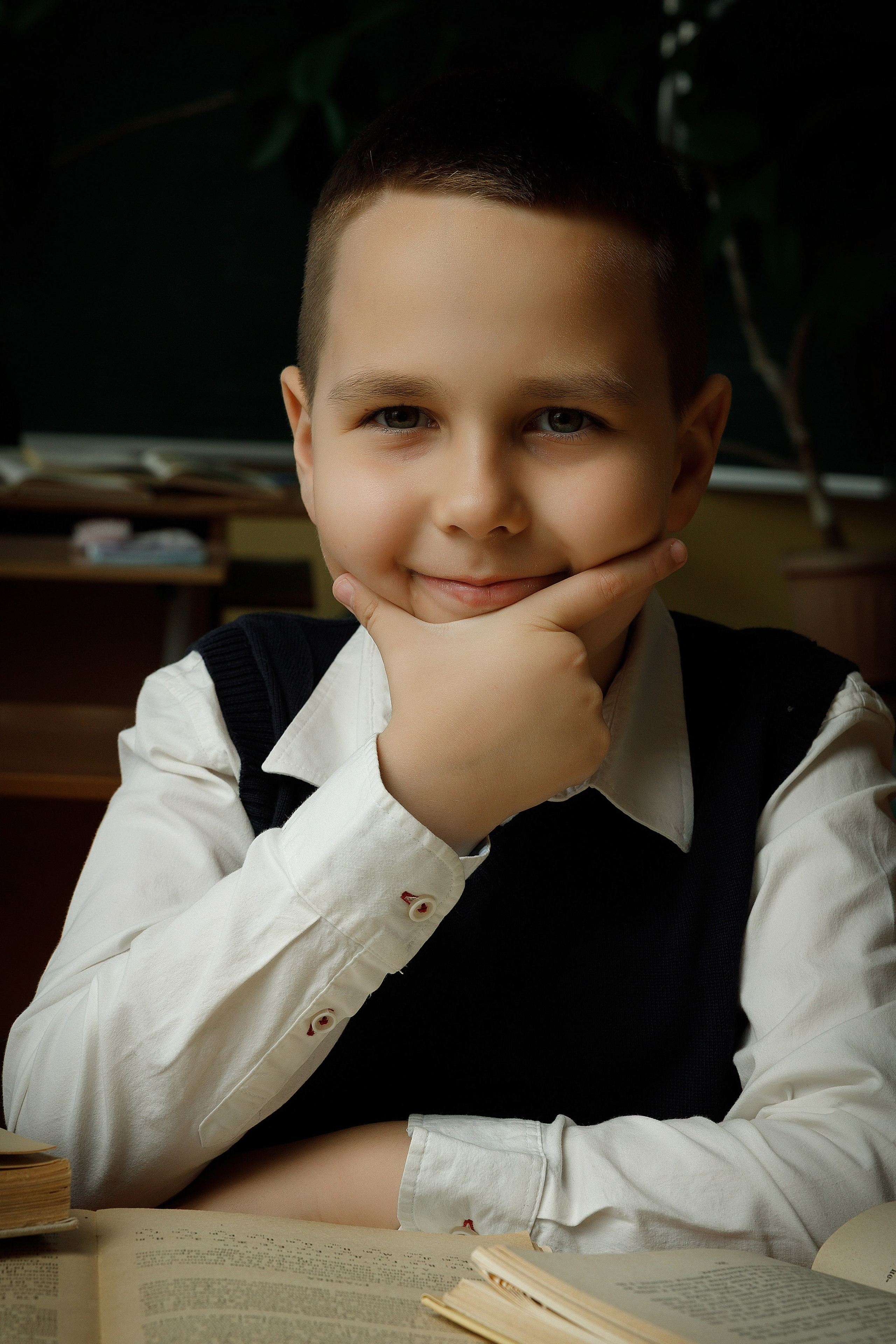 Фотосессия для 2-го класса шк 58. Photoalbum-vl.ru