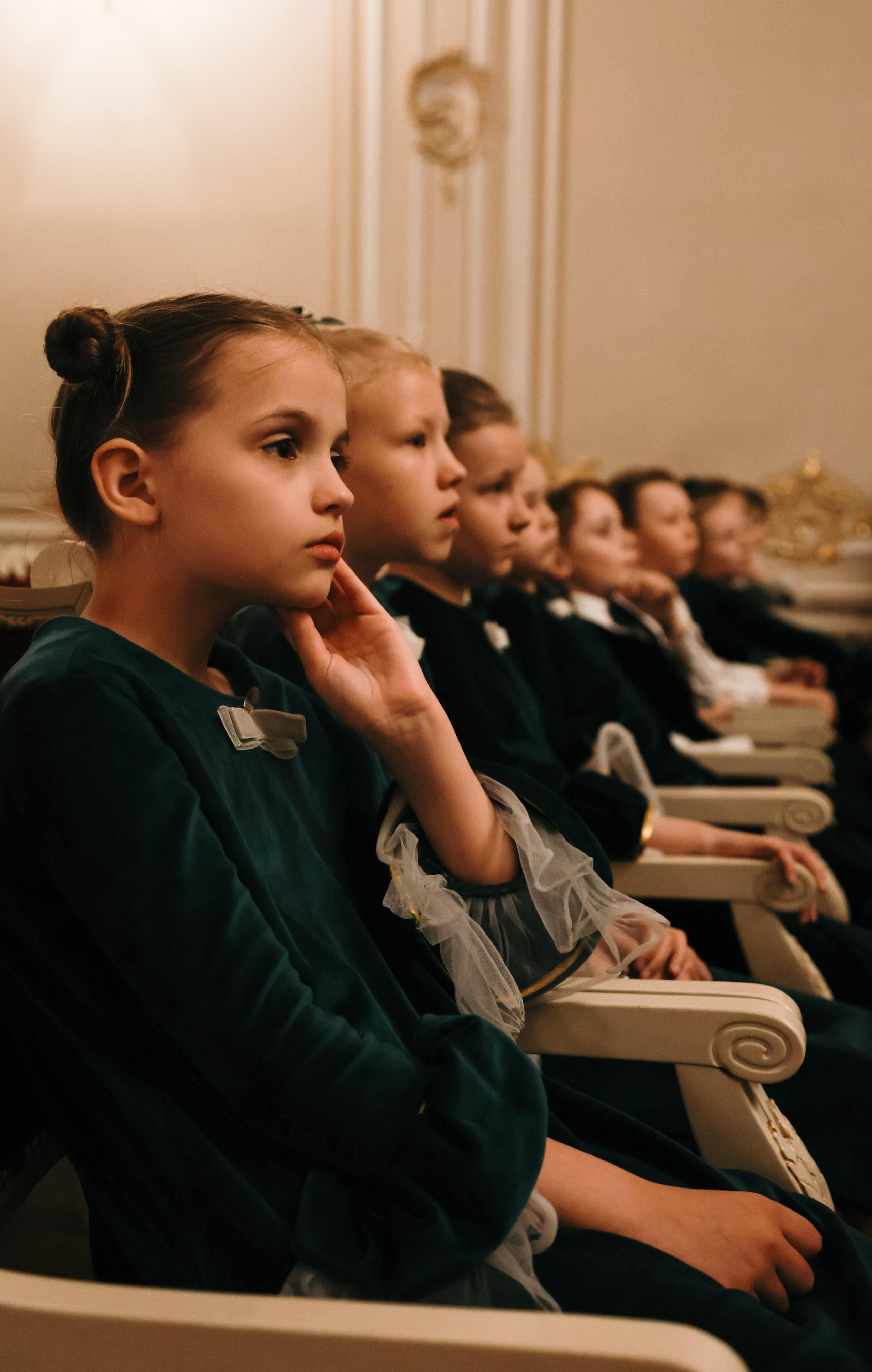 Отчетный концерт Детского хора Филармонического общества. Репортажная съемка. Фотограф в Санкт-Петербурге Валерия Закатеева