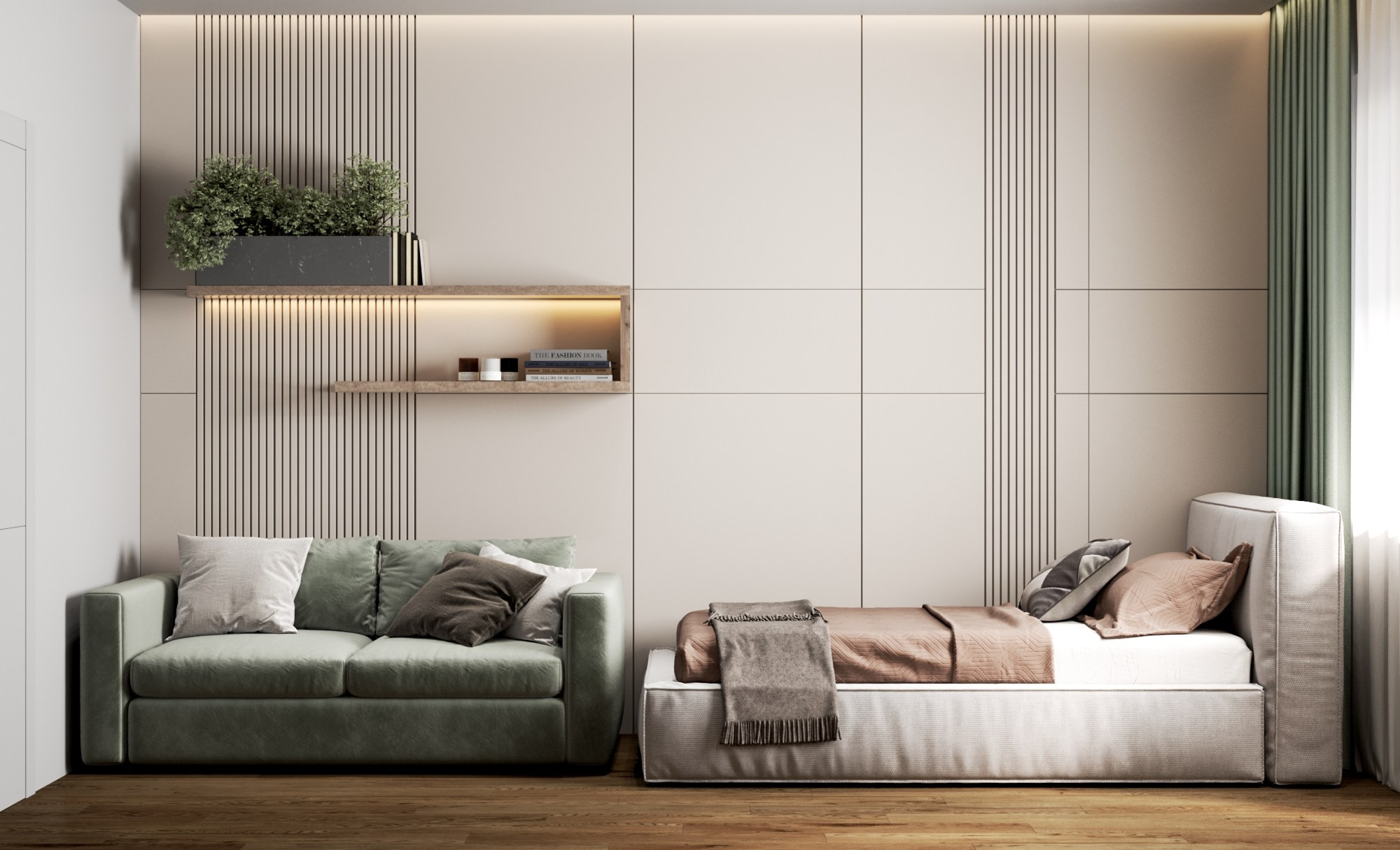 МОЛОДЕЖНАЯ. Дизайн-бюро GOHOUSE в Москве