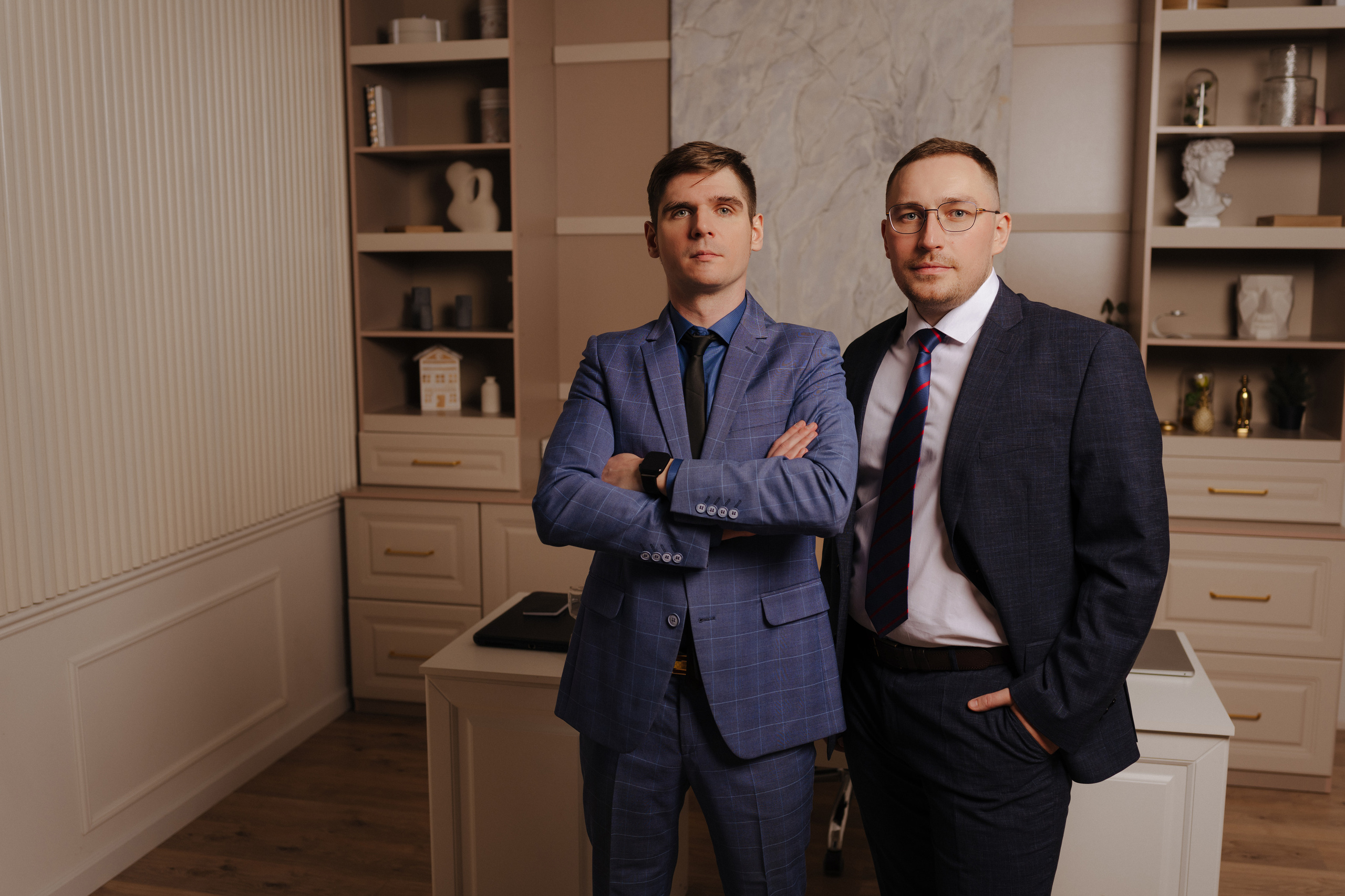 Бизнес портрет: Дмитрий и Александр. Женский фотограф в Санкт-Петербурге Татьяна Саблина