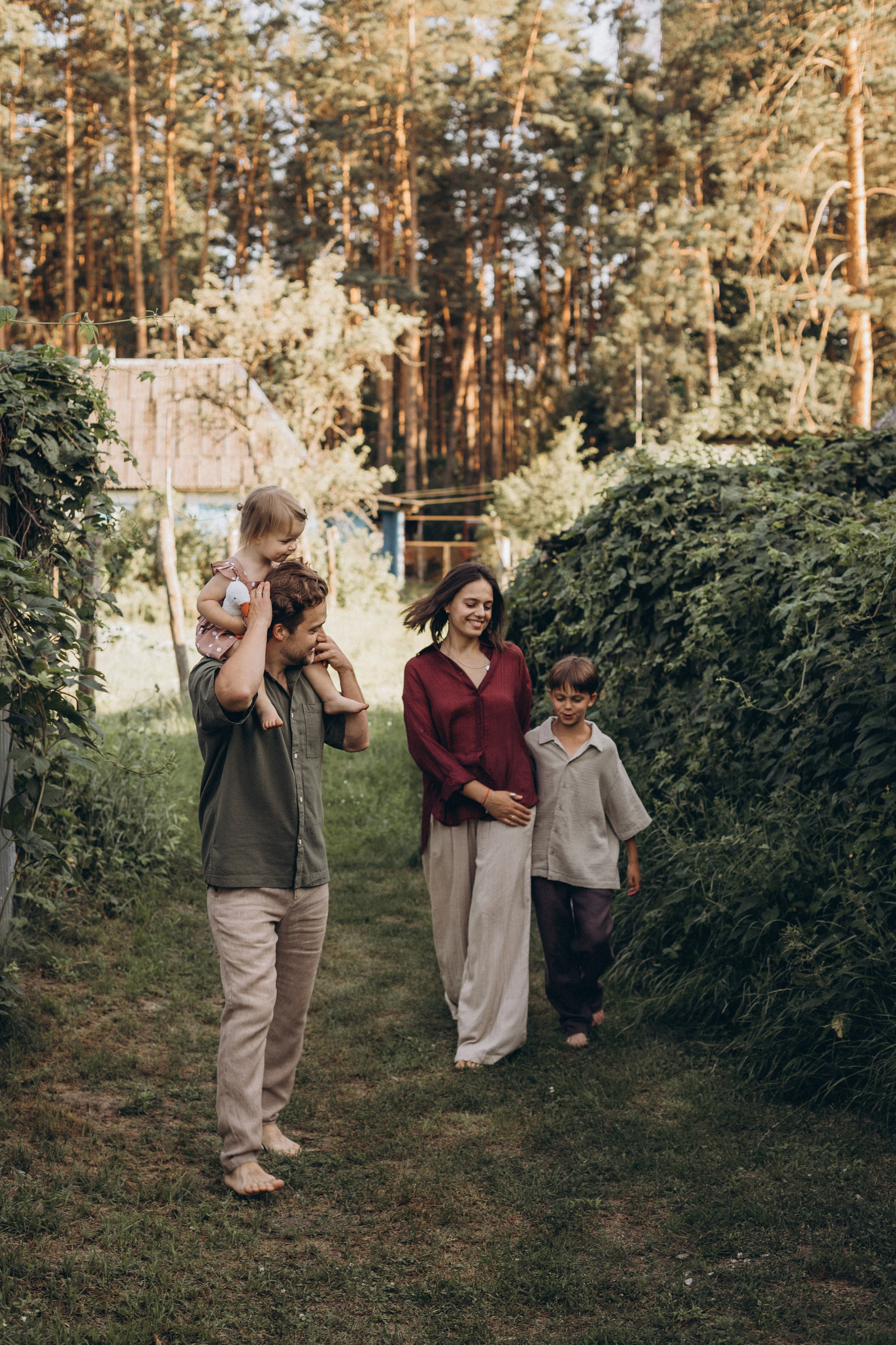 Летом в деревне. Семейный фотограф в Брянске Зурилина Екатерина