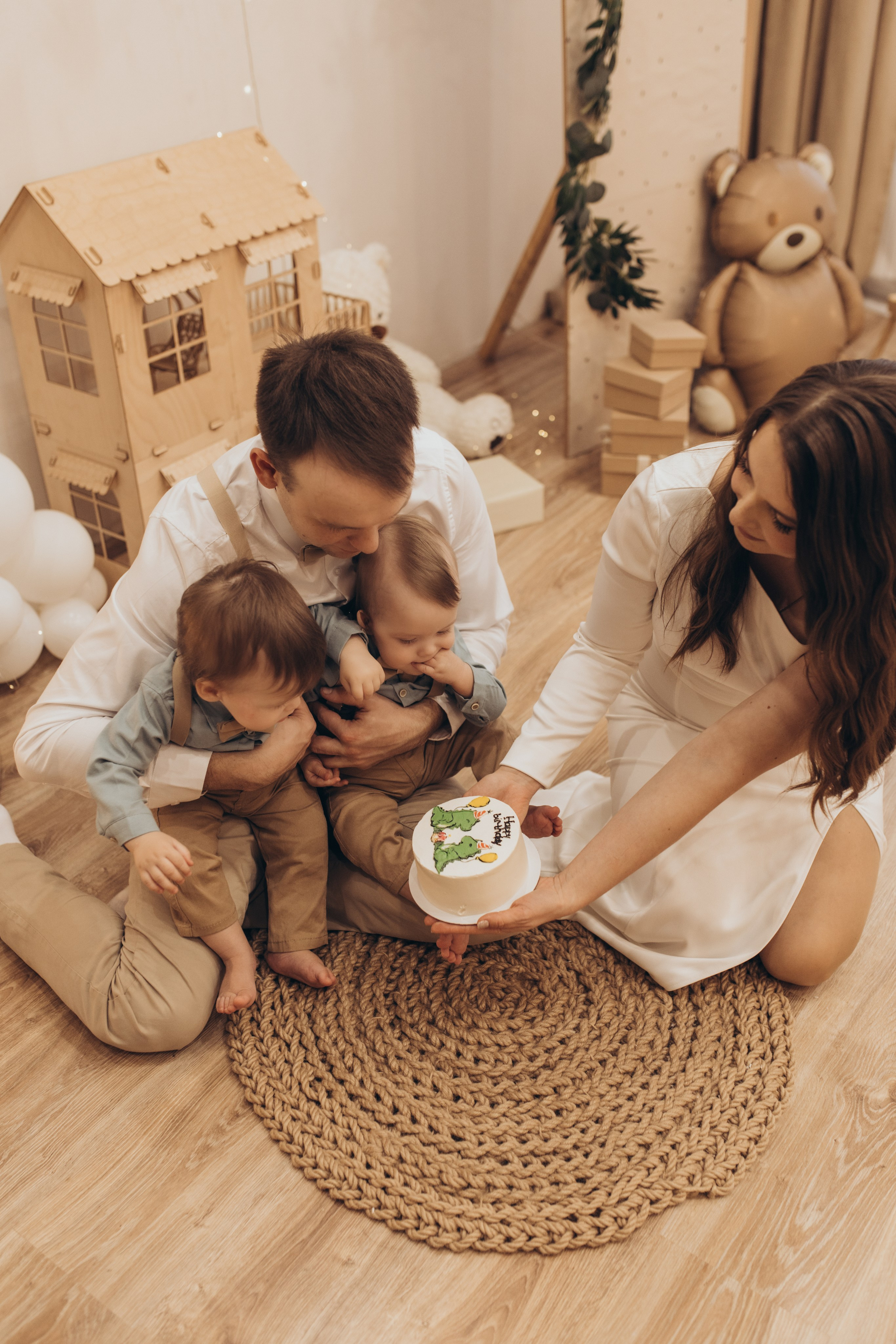 Годовасик Петра и Савелия. Свадебный и семейный фотограф в Белгороде Евгения Курочкина