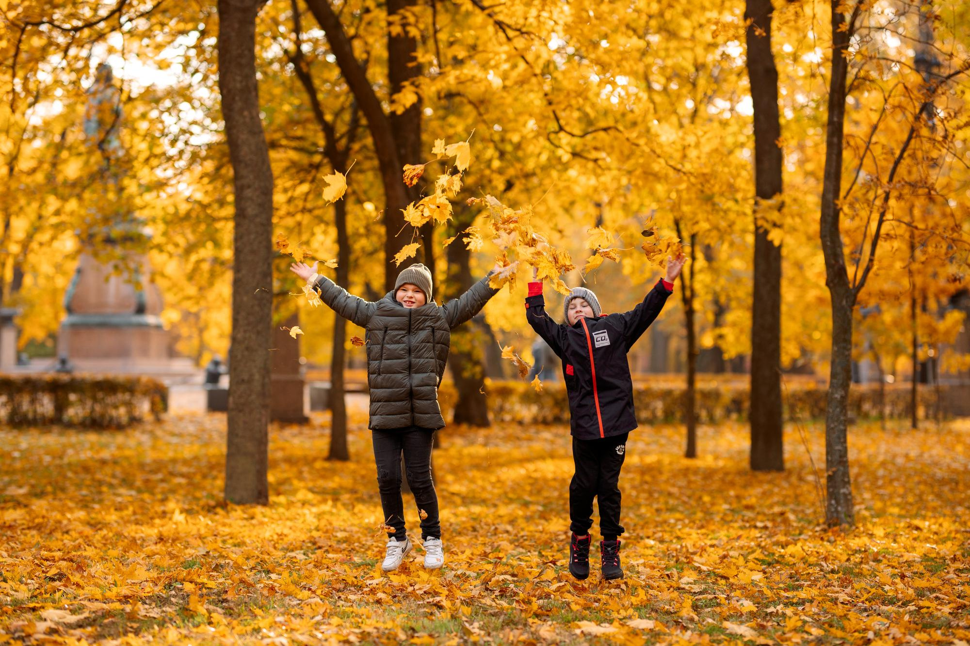 Детский сад. Осень. Для альбома. Фотограф в Кронштадте и Санкт-Петербурге Анастасия Коваленко