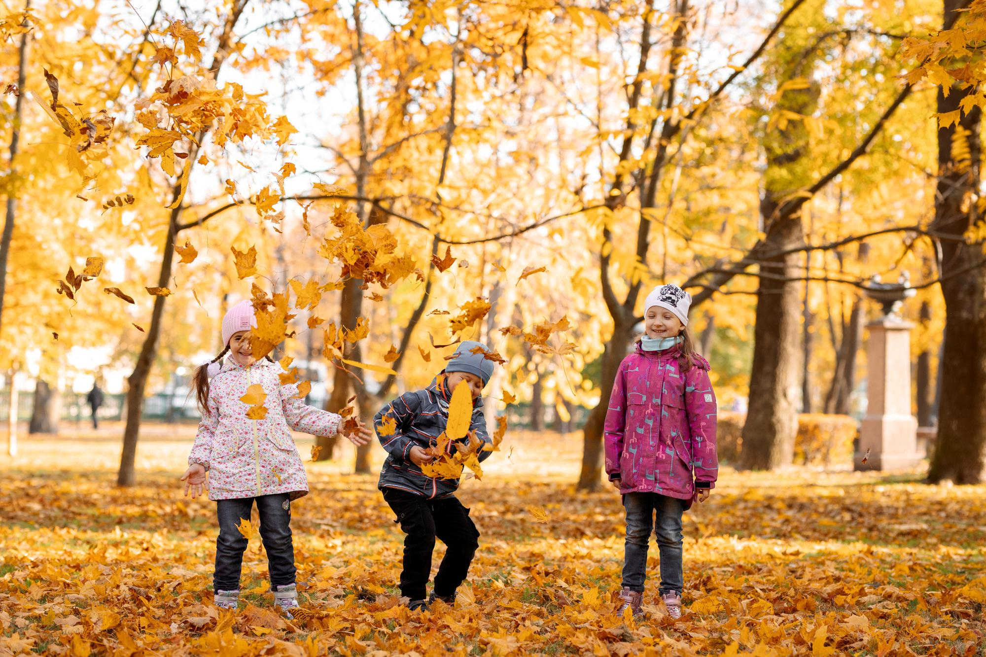 Детский сад. Осень. Для альбома. Фотограф в Кронштадте и Санкт-Петербурге Анастасия Коваленко
