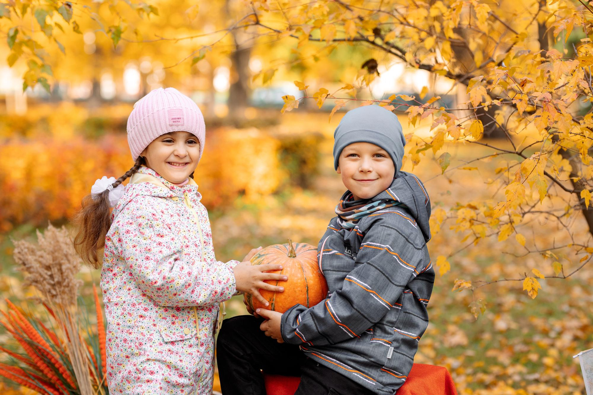 Детский сад. Осень. Для альбома. Фотограф в Кронштадте и Санкт-Петербурге Анастасия Коваленко