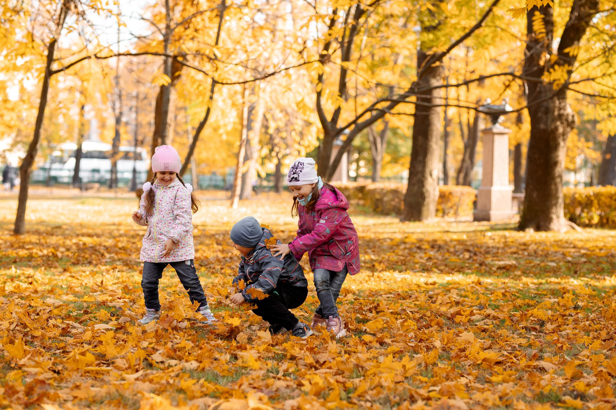 Детский сад. Осень. Для альбома. Фотограф в Кронштадте и Санкт-Петербурге Анастасия Коваленко