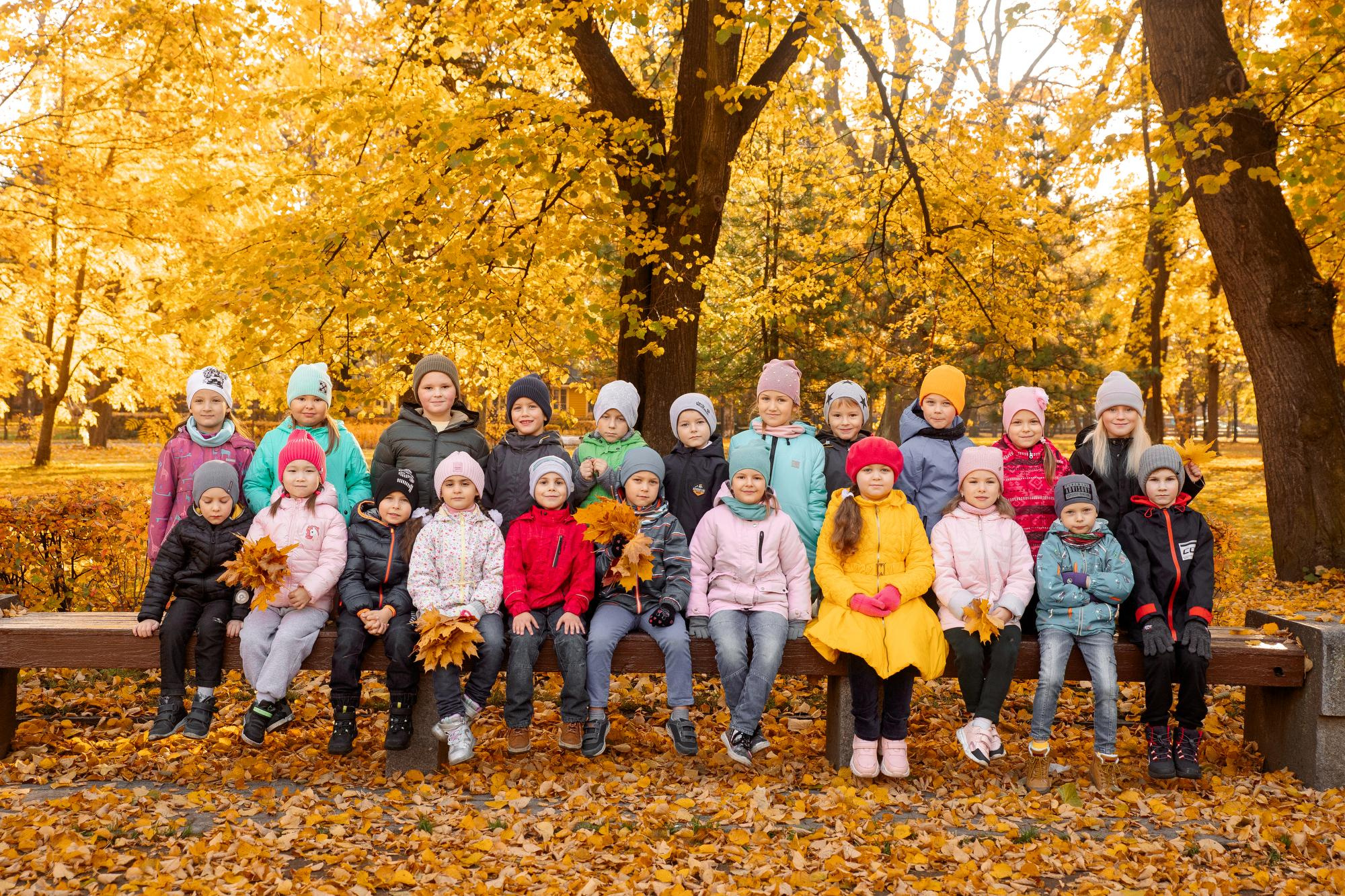 Детский сад. Осень. Для альбома. Фотограф в Кронштадте и Санкт-Петербурге Анастасия Коваленко