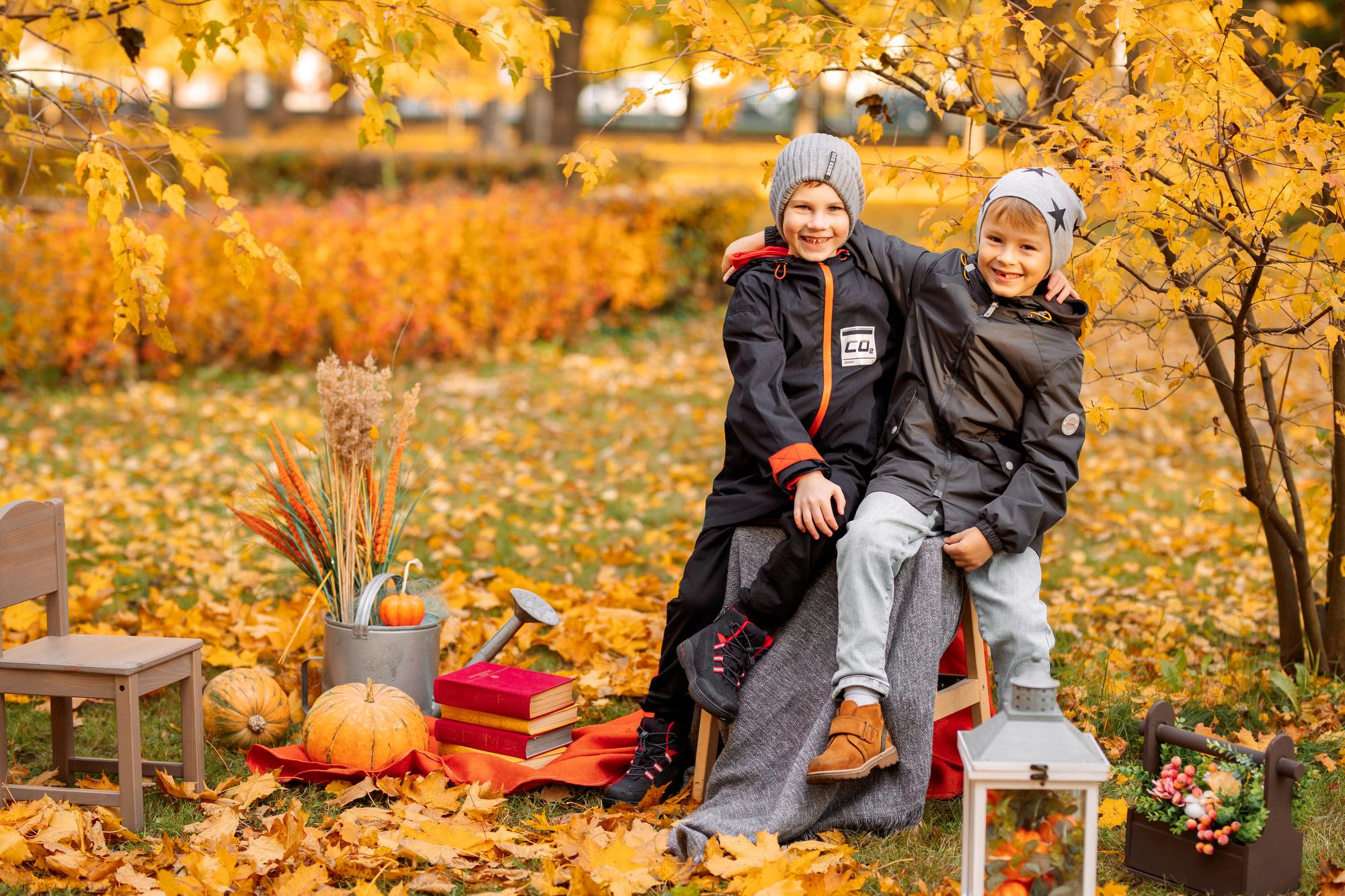 Детский сад. Осень. Для альбома. Фотограф в Кронштадте и Санкт-Петербурге Анастасия Коваленко