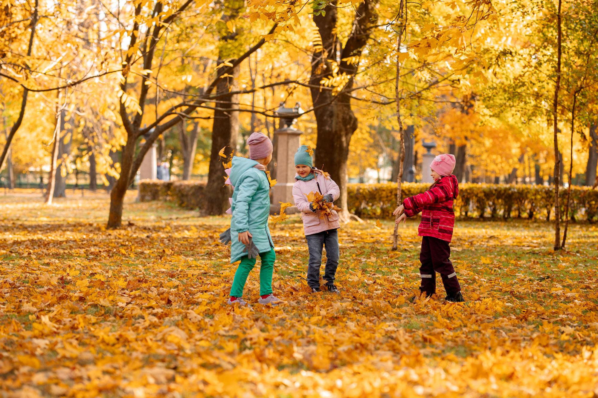 Детский сад. Осень. Для альбома. Фотограф в Кронштадте и Санкт-Петербурге Анастасия Коваленко