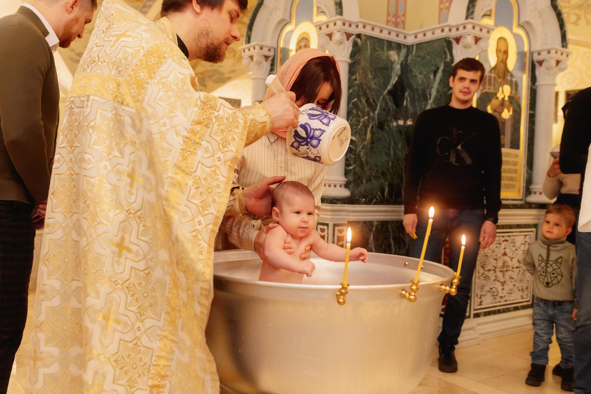 Крещение. Фотограф в Кронштадте и Санкт-Петербурге Анастасия Коваленко