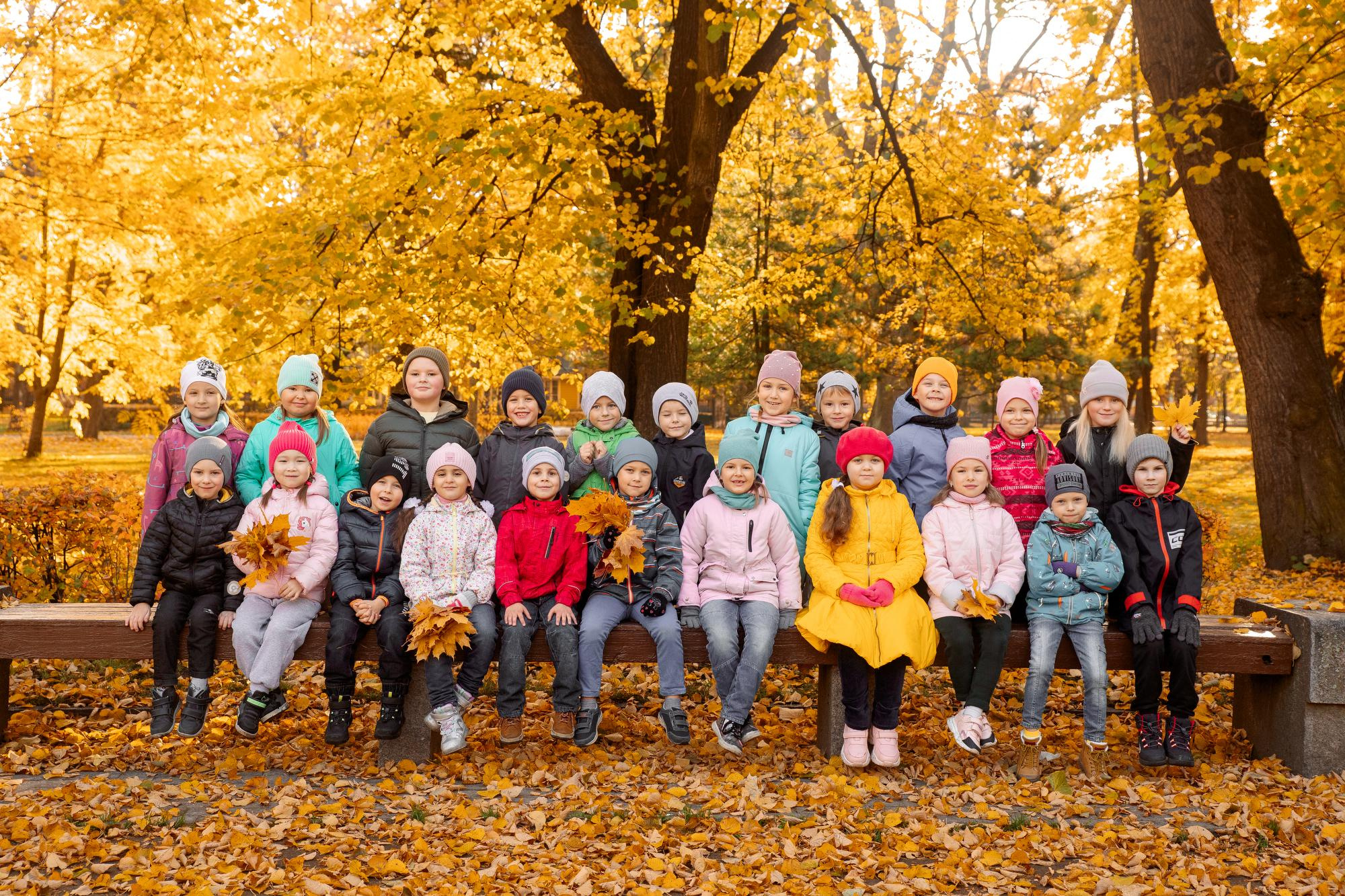 Детский сад. Осень. Для альбома. Фотограф в Кронштадте и Санкт-Петербурге Анастасия Коваленко