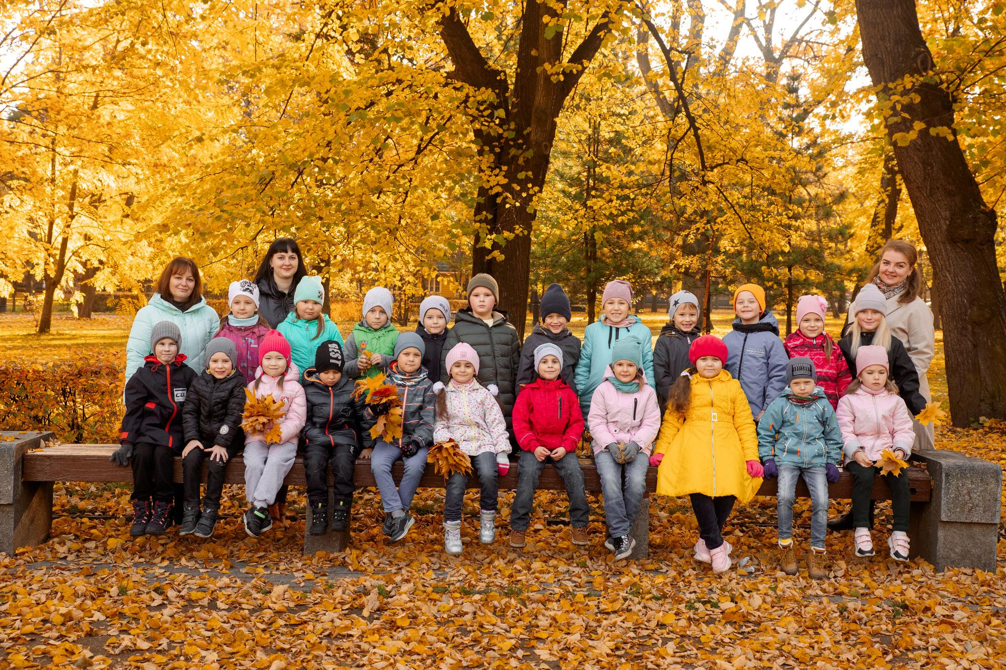 Детский сад. Осень. Для альбома. Фотограф в Кронштадте и Санкт-Петербурге Анастасия Коваленко